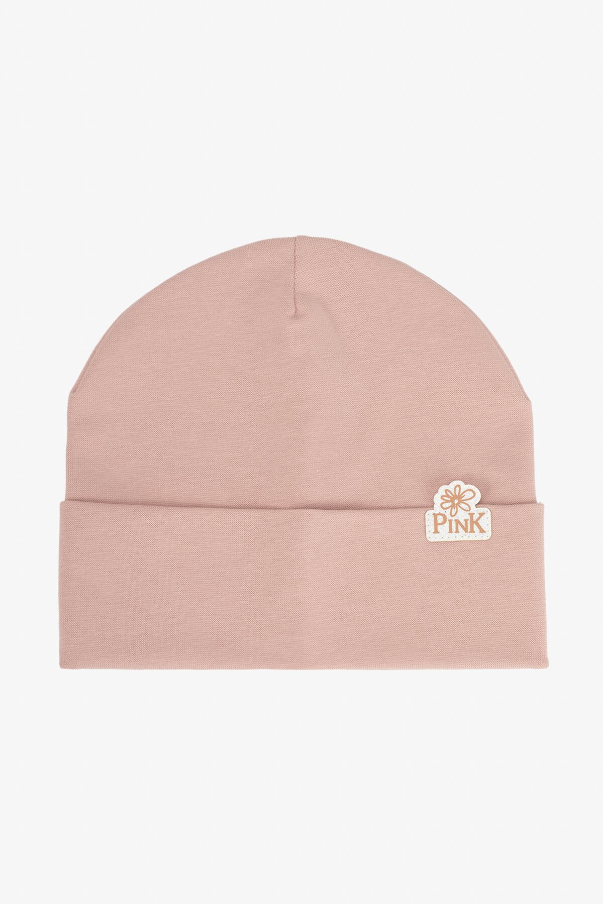 Набор шапка+снуд для девочки Pink 50-52 Пудровый  Фото №1