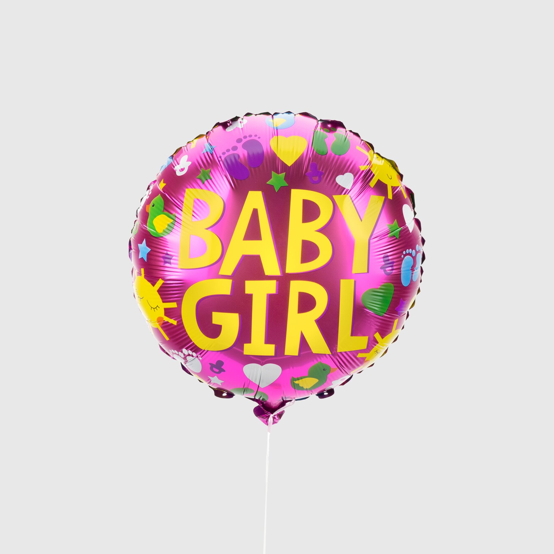 Набор воздушных шариков &quot;Baby girl&quot; GS52711 Разноцветный (2000990241696)  Фото №1