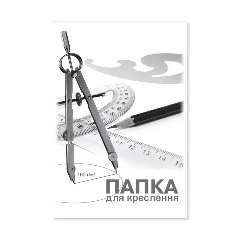Папка для чертежа Бриск A3 (10 л.) ПВ-17 (4820058222546)(SC)