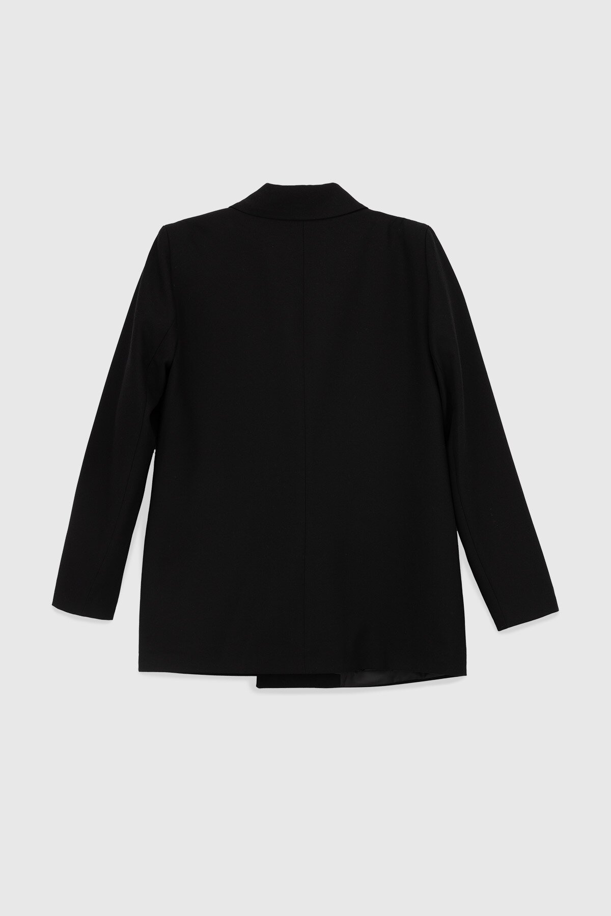 Піджак однотонний жіночий Karol 4949-B 2XL Чорний (2000990146373D)  Фото №11