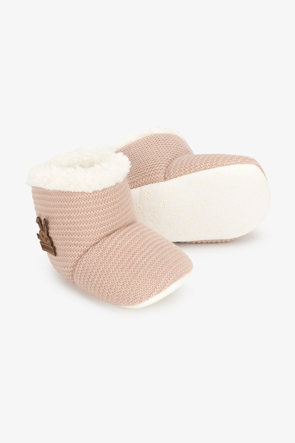 Пинетки для малышей Mini Papi 11214 One Size Пудровый  Фото №4