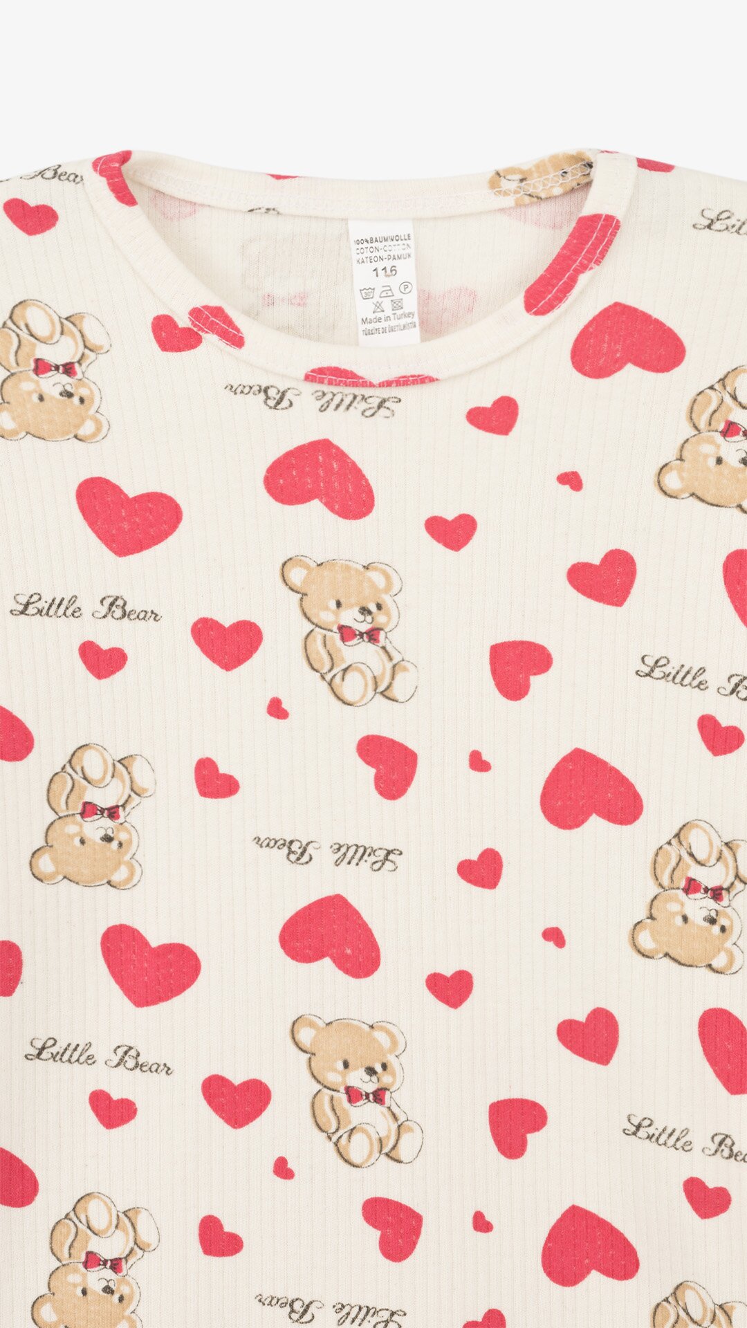 Піжама для дівчинки DALMINA Little Bear 104 см Молочний  Фото №9