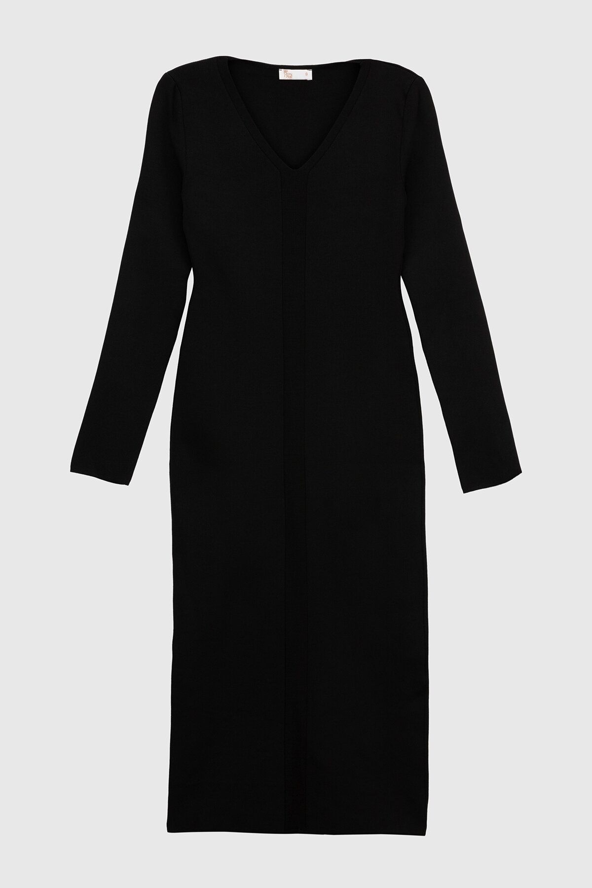 Сукня однотонна жіноча Femme 1014 S Чорний (2000989871101D)  Фото №5