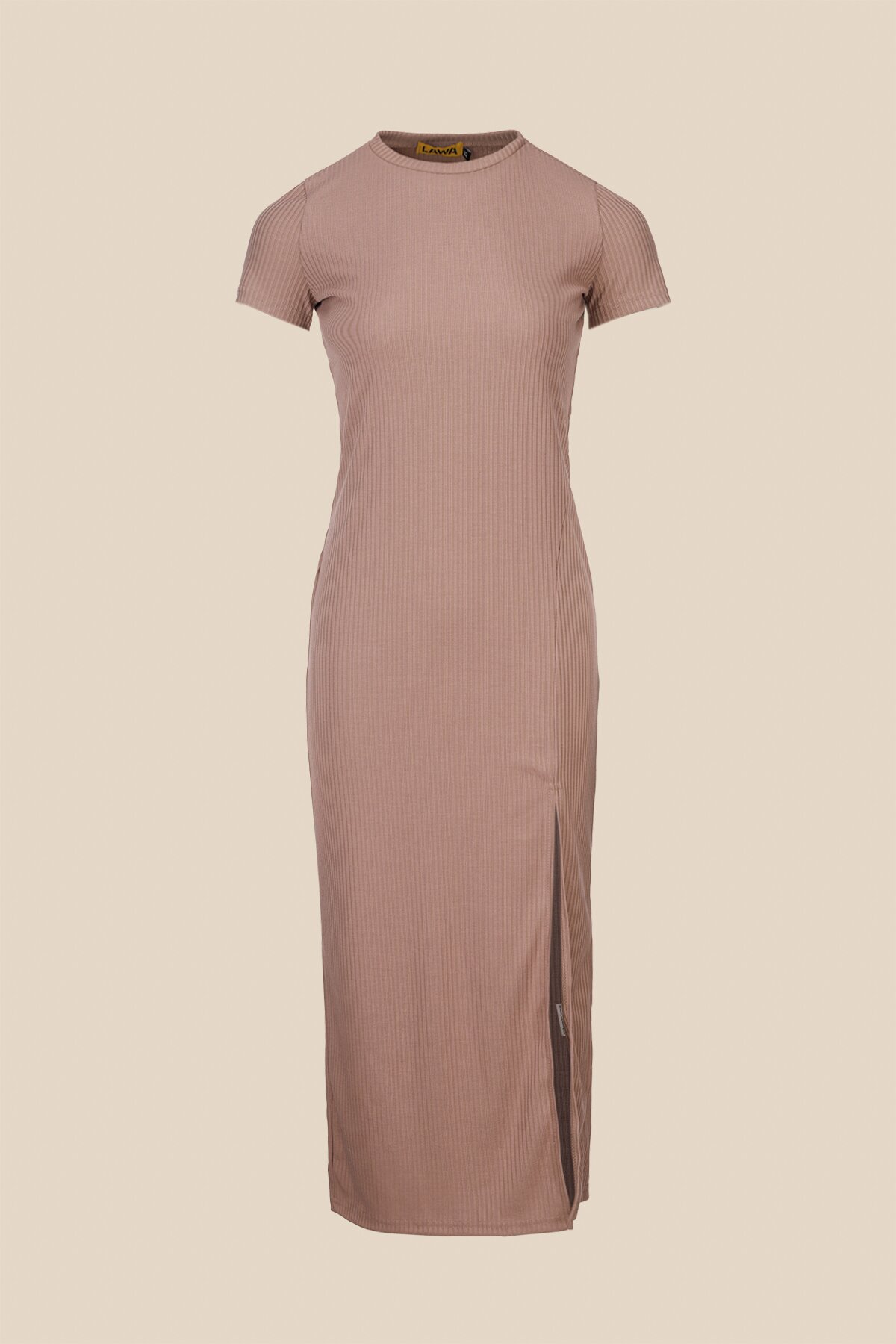 Платье однотонное женское LAWA WBC02371 XS Мокко  Фото №5