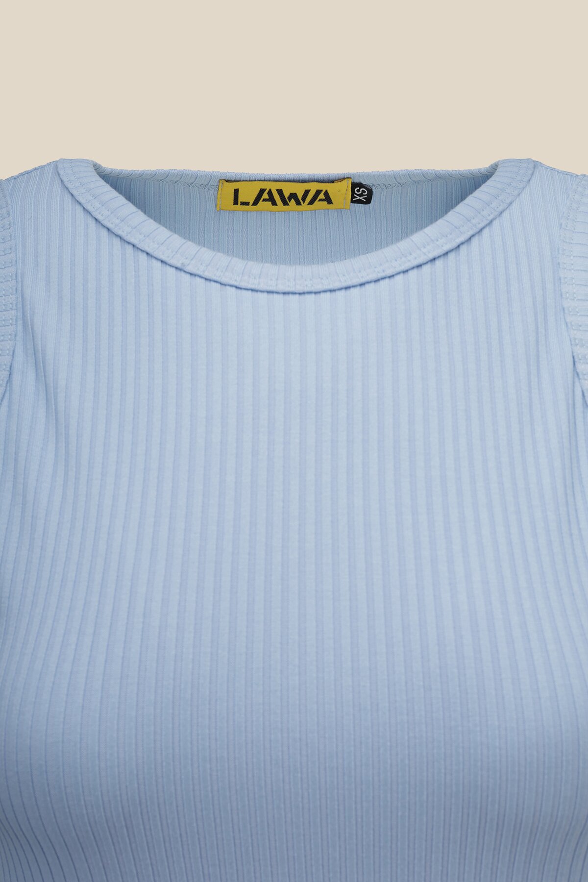 Купити Сукня однотонна жіноча LAWA WBC02385 L Блакитний Артикул: 2000990693914 Фото повноекранне №7