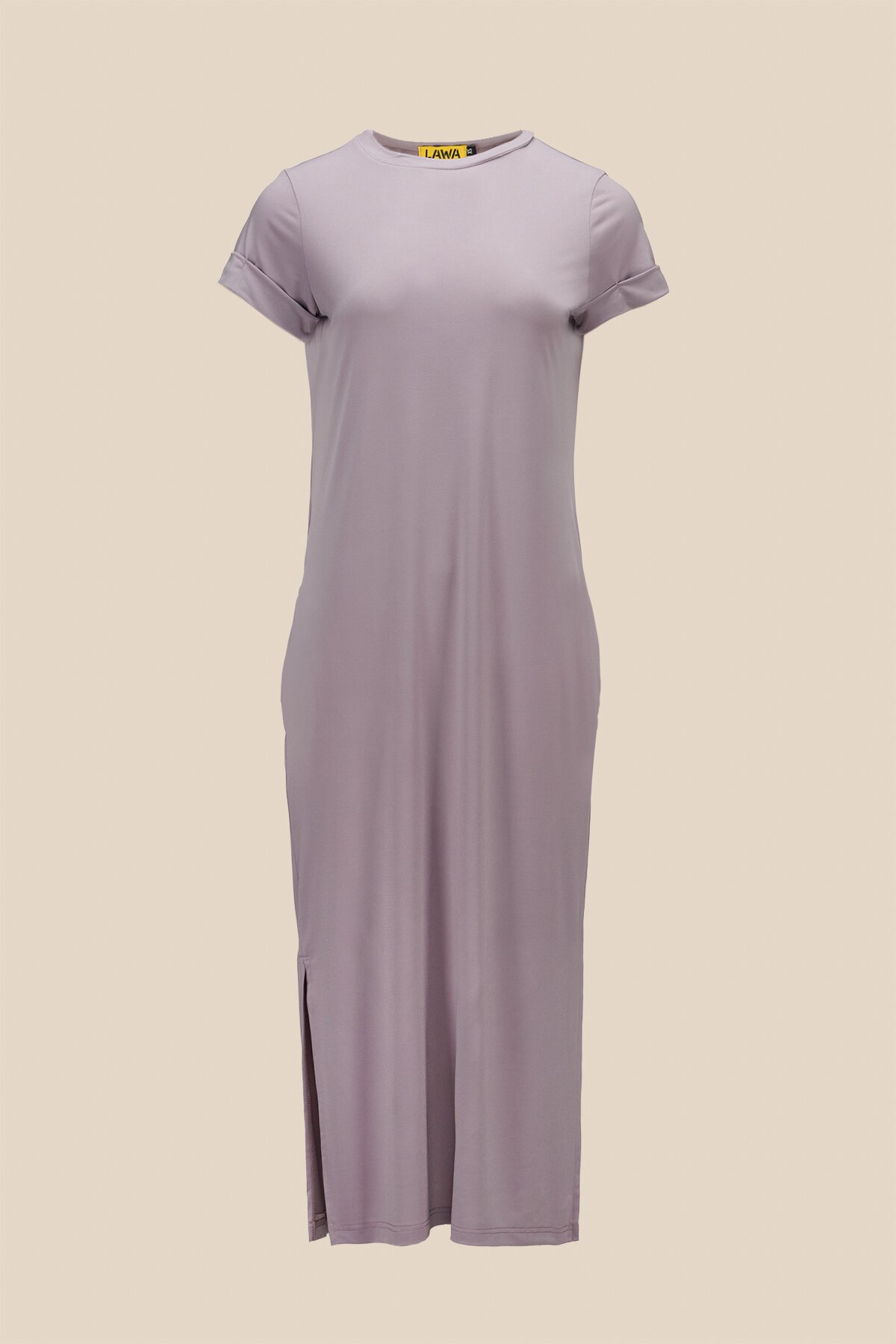 Купити Сукня однотонна жіноча LAWA WBC02392 XS Сірий Артикул: 2000990665768 Фото повноекранне №6