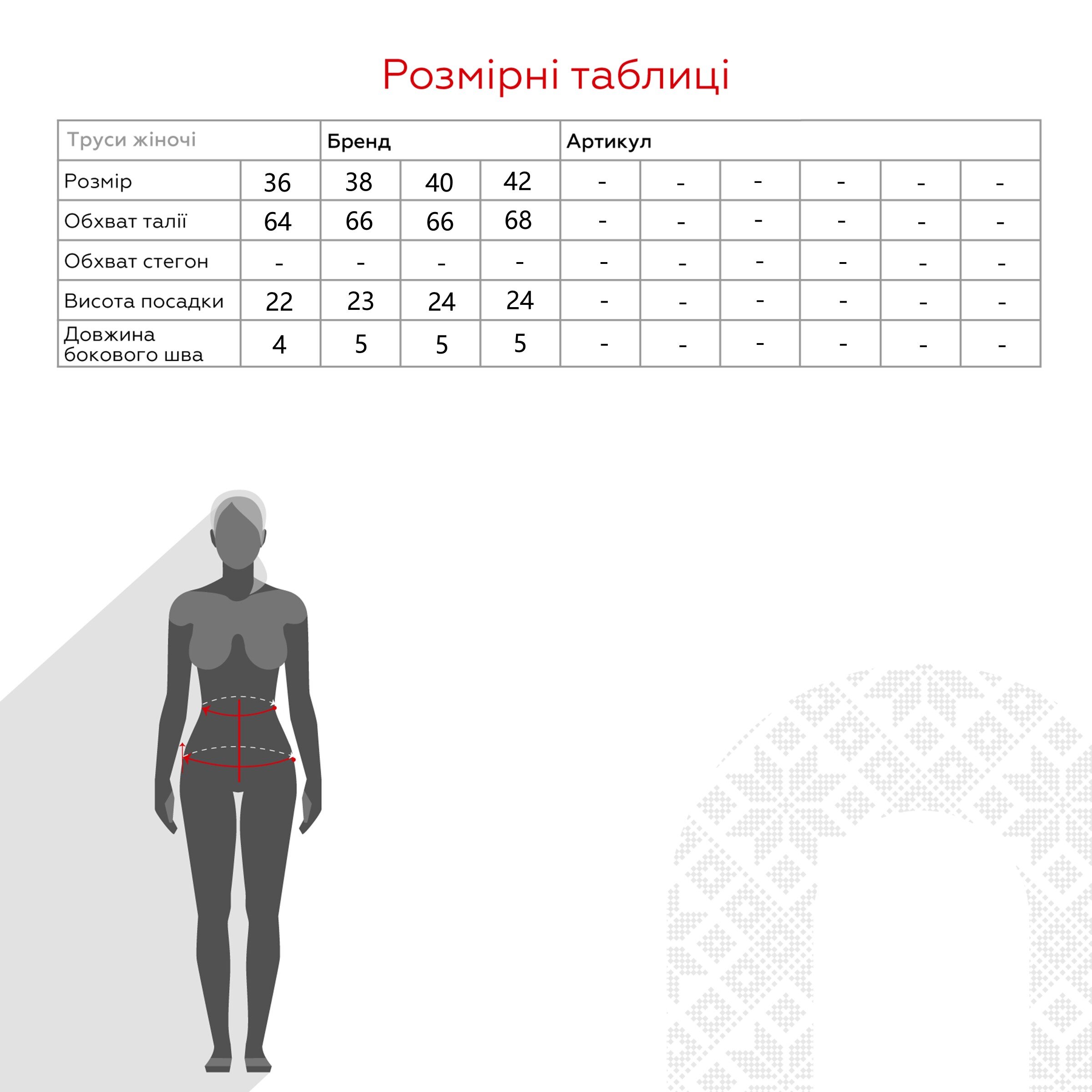 Плавки однотонные женские P3706-1 38 Желтый (2000990355003A)  Фото №10