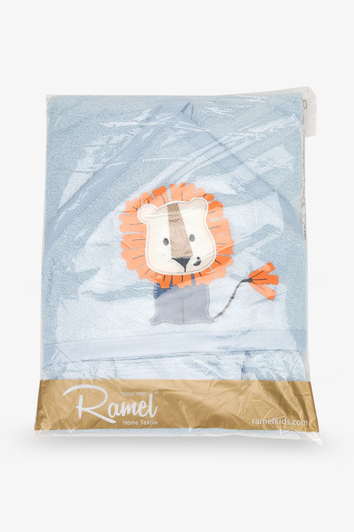 Полотенце Unisex с уголком Ramel 364 Голубой (2000990746238A)  Фото №6