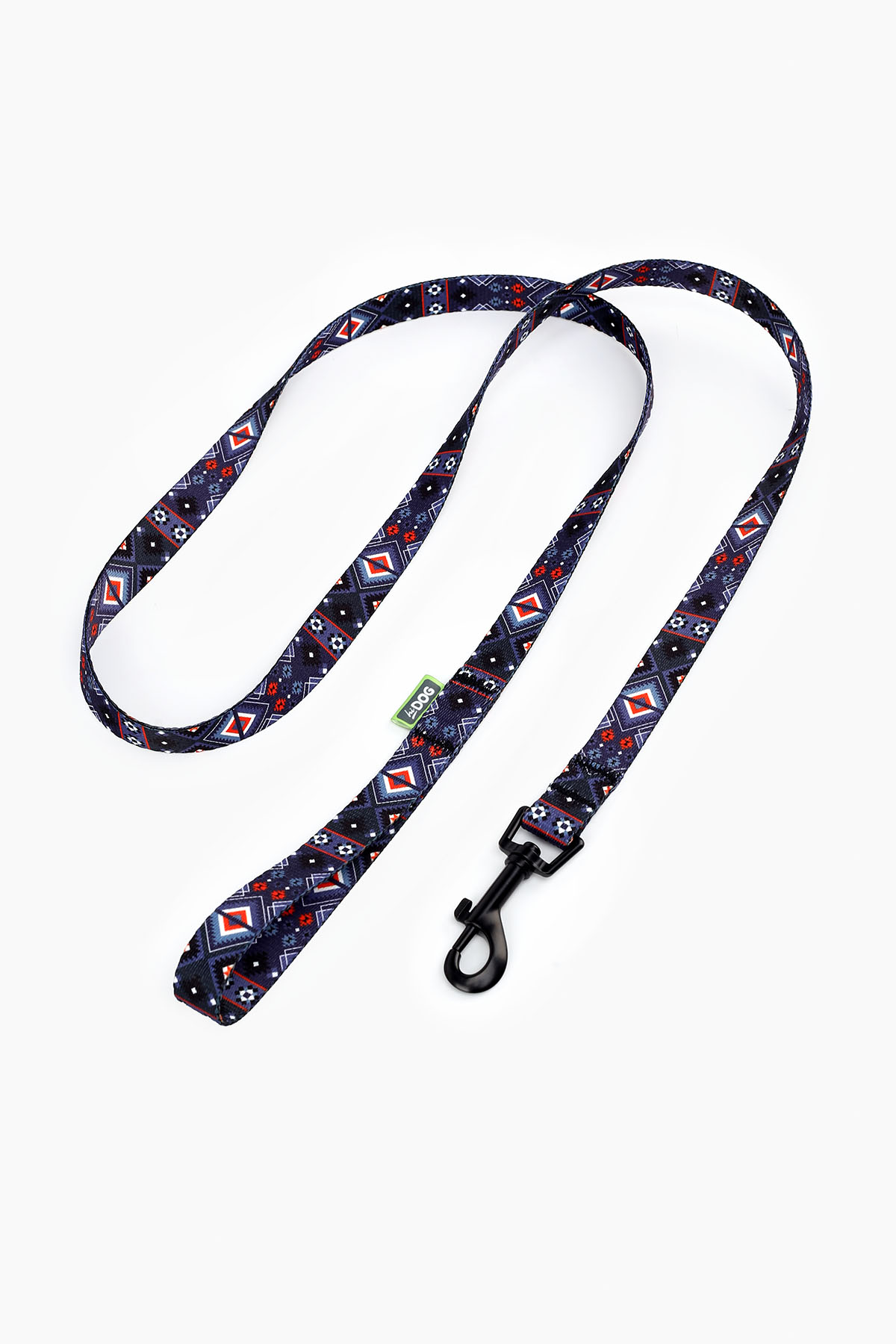 Поводок ТМ HIDOG &quot;Aztec purple&quot; , ширина 25 мм (довжина 152 см) (2100102327017A)(SN)  Фото №3