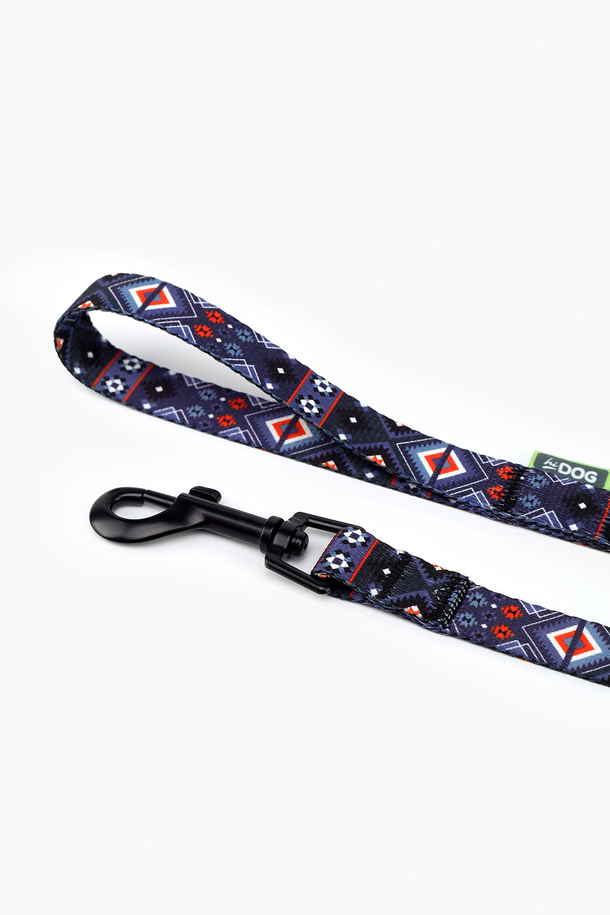 Поводок ТМ HIDOG &quot;Aztec purple&quot; , ширина 25 мм (довжина 152 см) (2100102327017A)(SN)  Фото №2