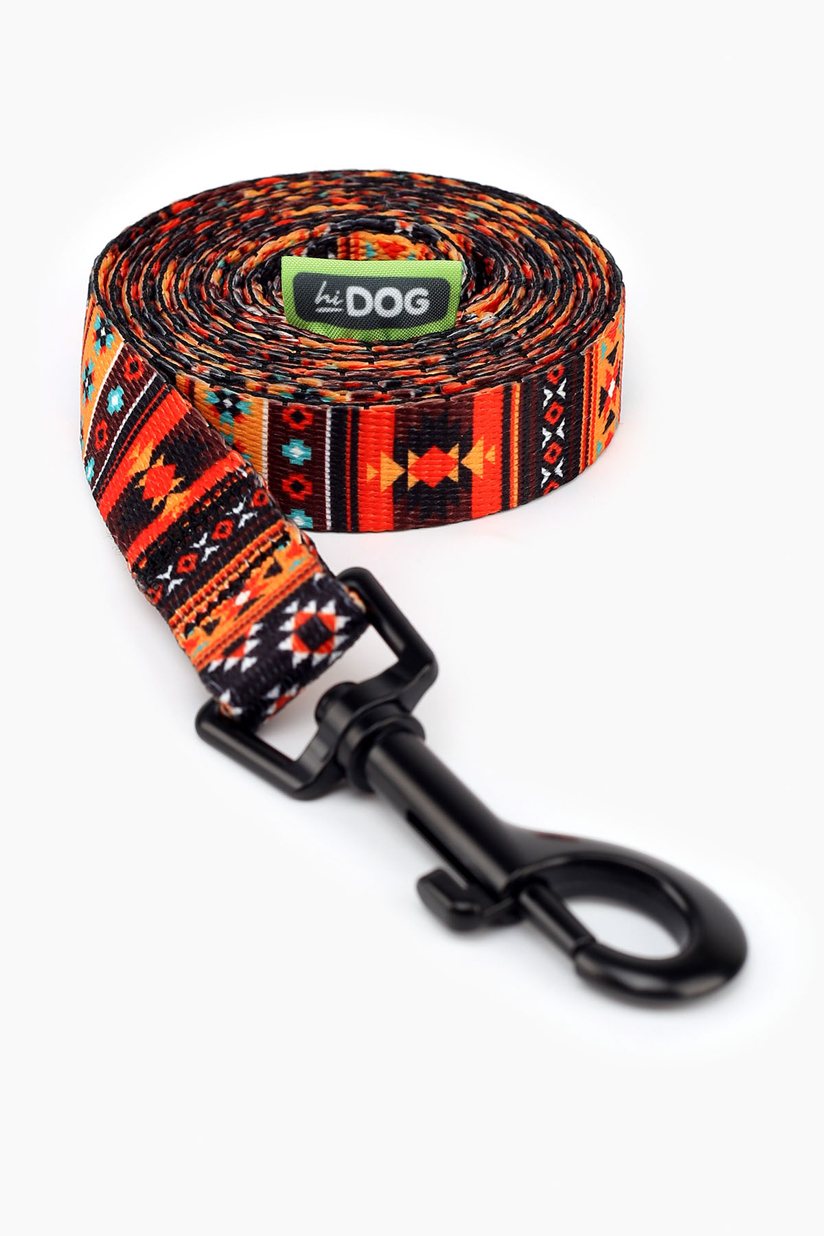 Повідець ТМ HIDOG &quot;Boha orange&quot; , ширина 10 мм (довжина 152 см) (2100102320018A)(SN)  Фото №1
