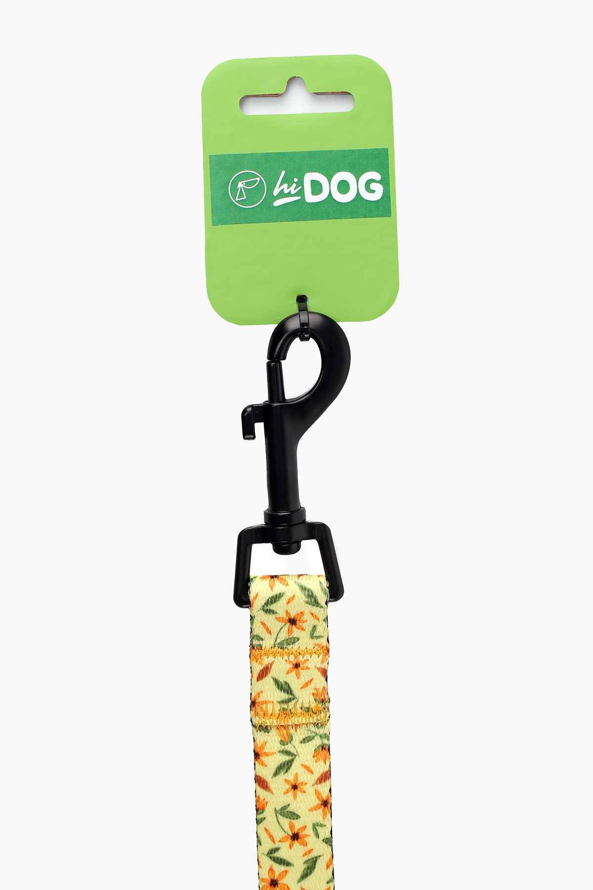 Поводок ТМ HIDOG &quot;Flawers yellow&quot; , ширина 10 мм (довжина 152 см) (2100102364012A)(SN)  Фото №4