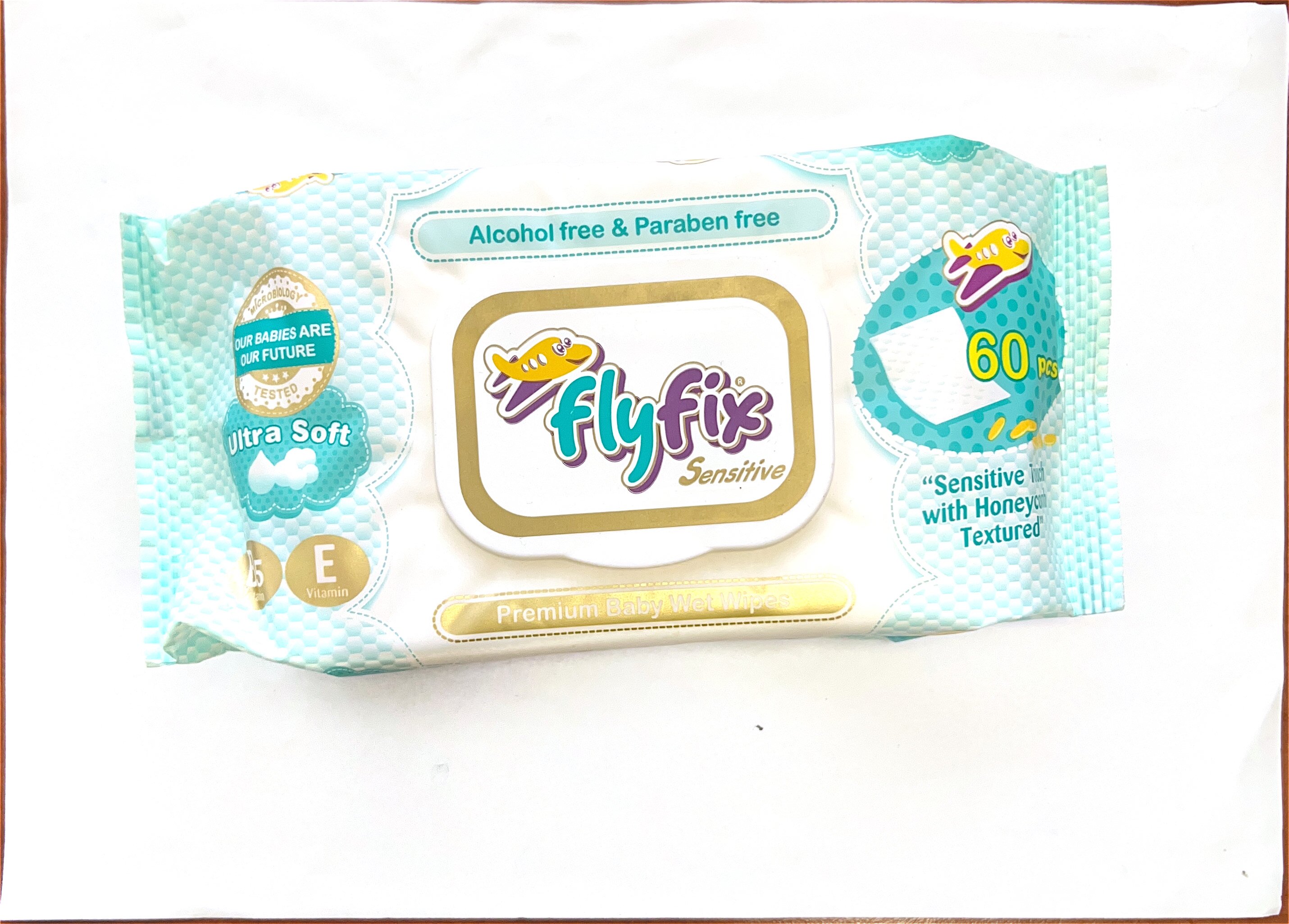 Серветки вологі дитячі FlуFix 418351 60 шт. (8699415418351A)