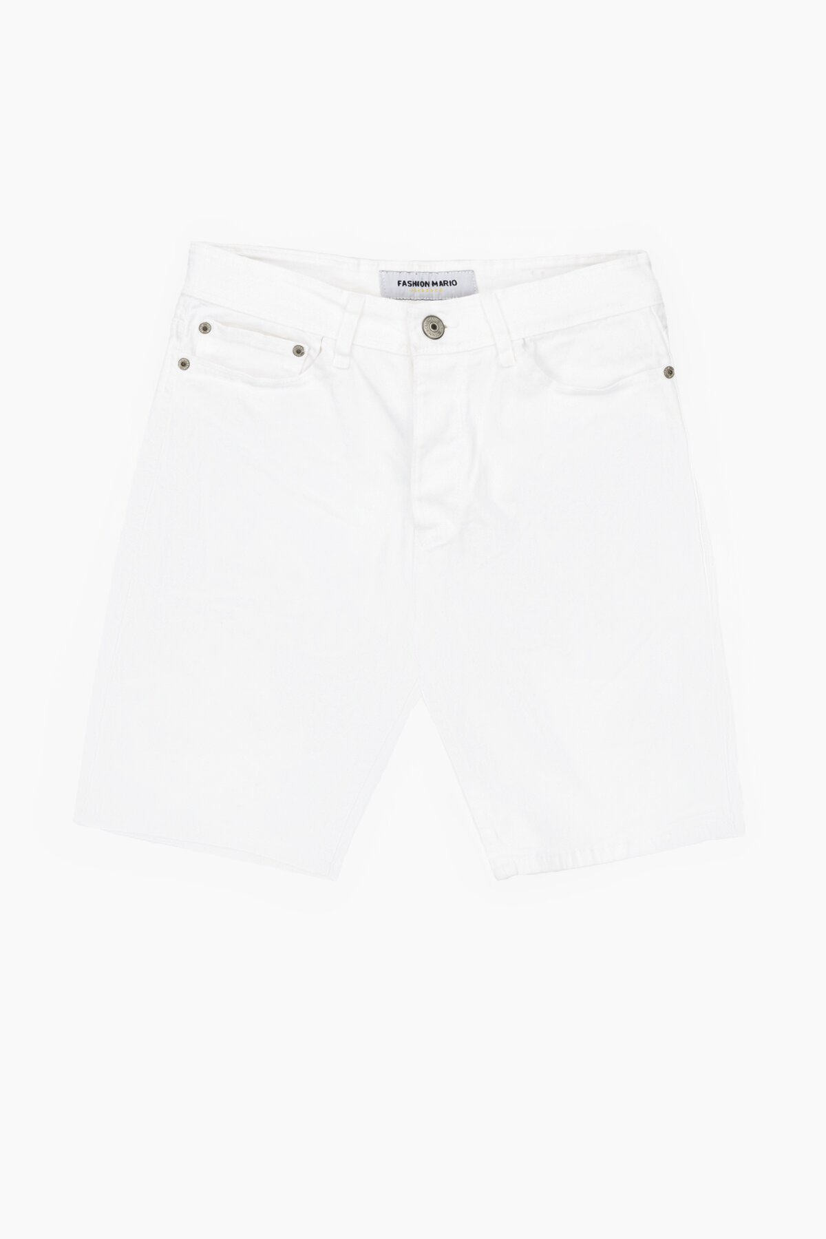 Шорты джинсовые мужские Mario Cavalli 0357 31 Белый (2000989738794S)  Фото №6