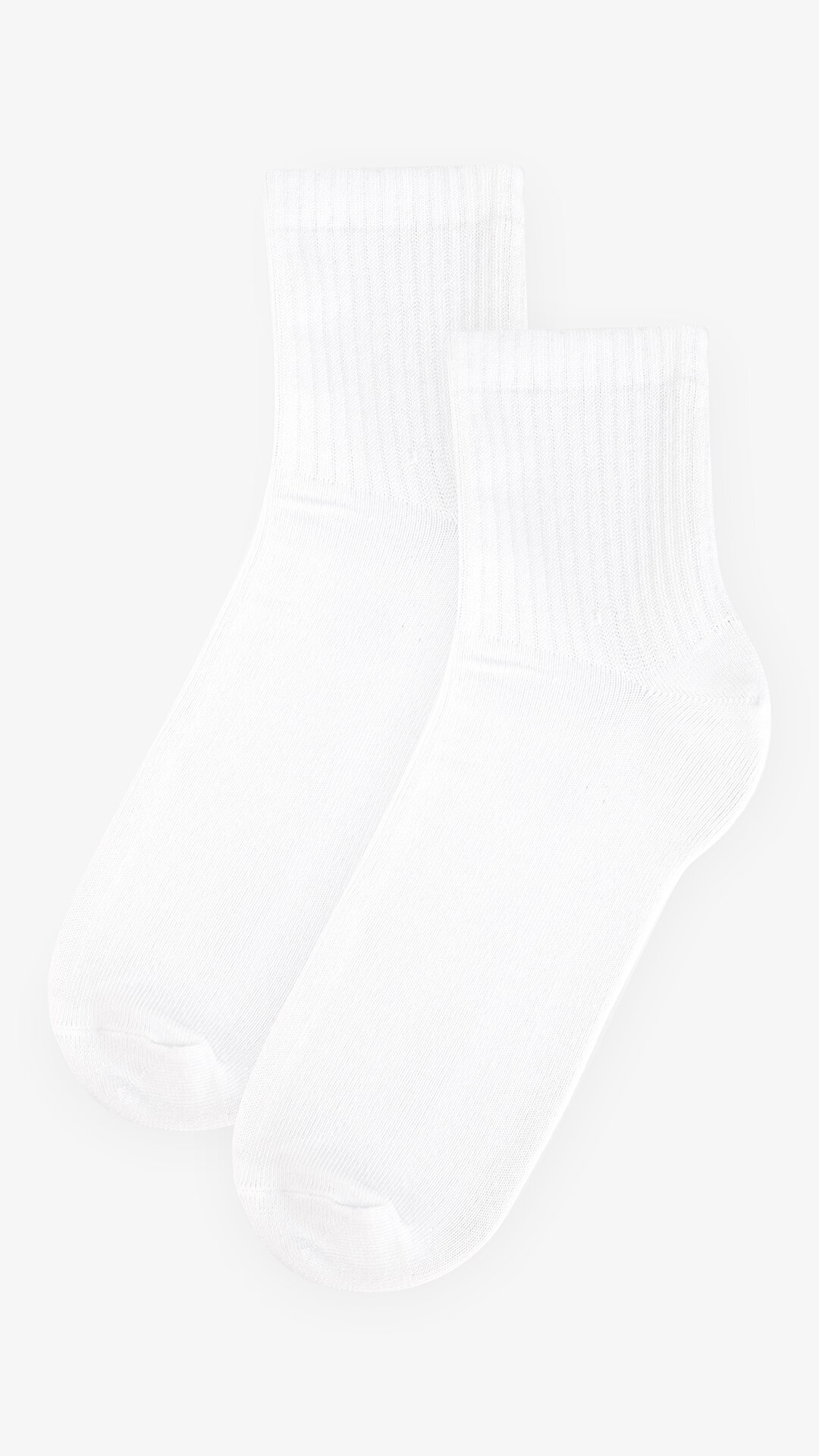 Носки для мальчика Premier Socks ВС/рубчик 16- 18 Белый  Фото №1