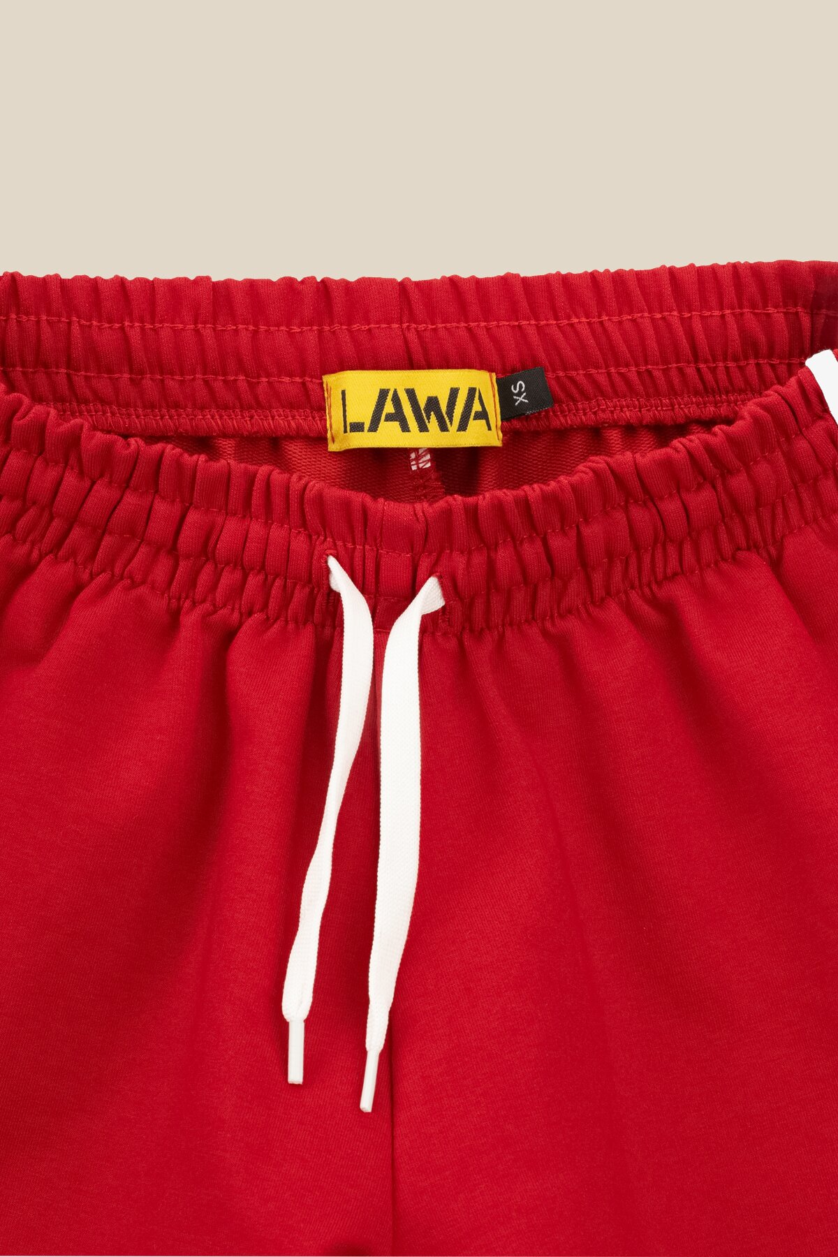Купити Шорти трикотажні жіночі LAWA WBC02468 L Червоний Артикул: 2000999170263 Фото повноекранне №3