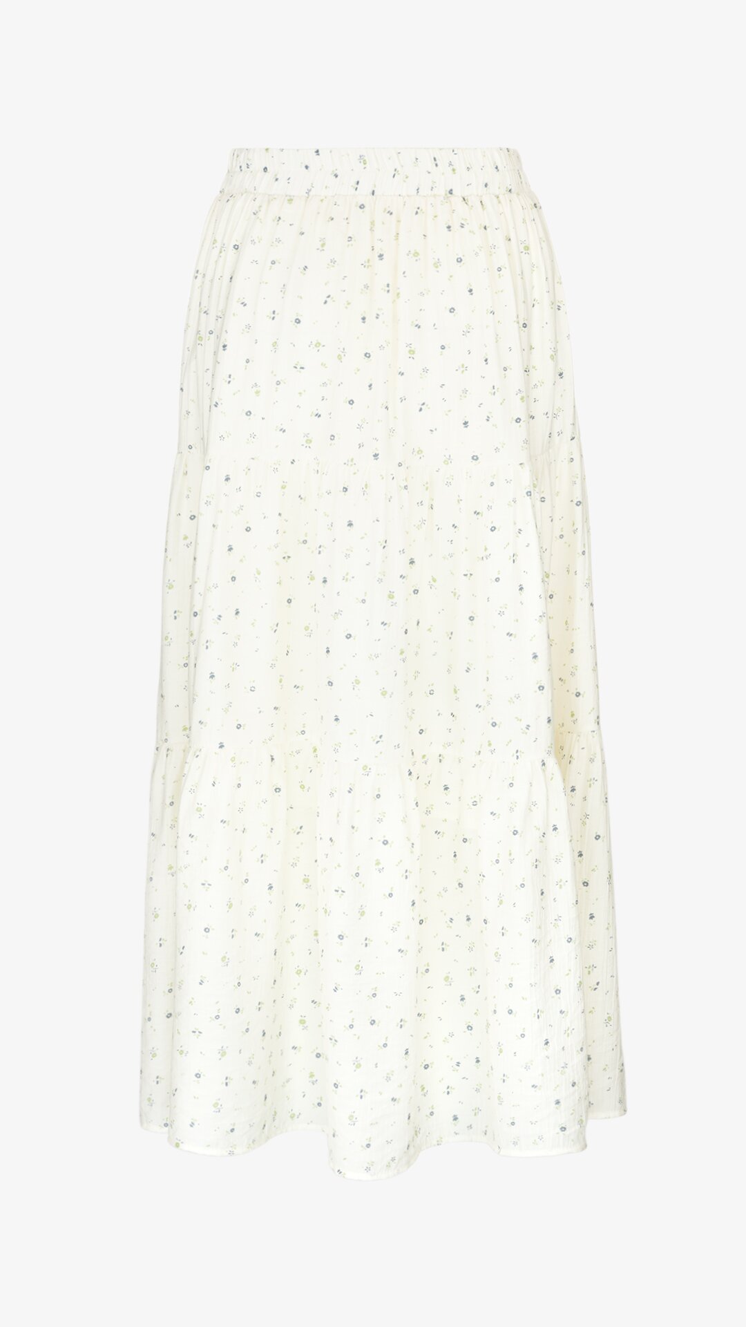 Юбка с узором женская 6379 One Size Молочный  Фото №6