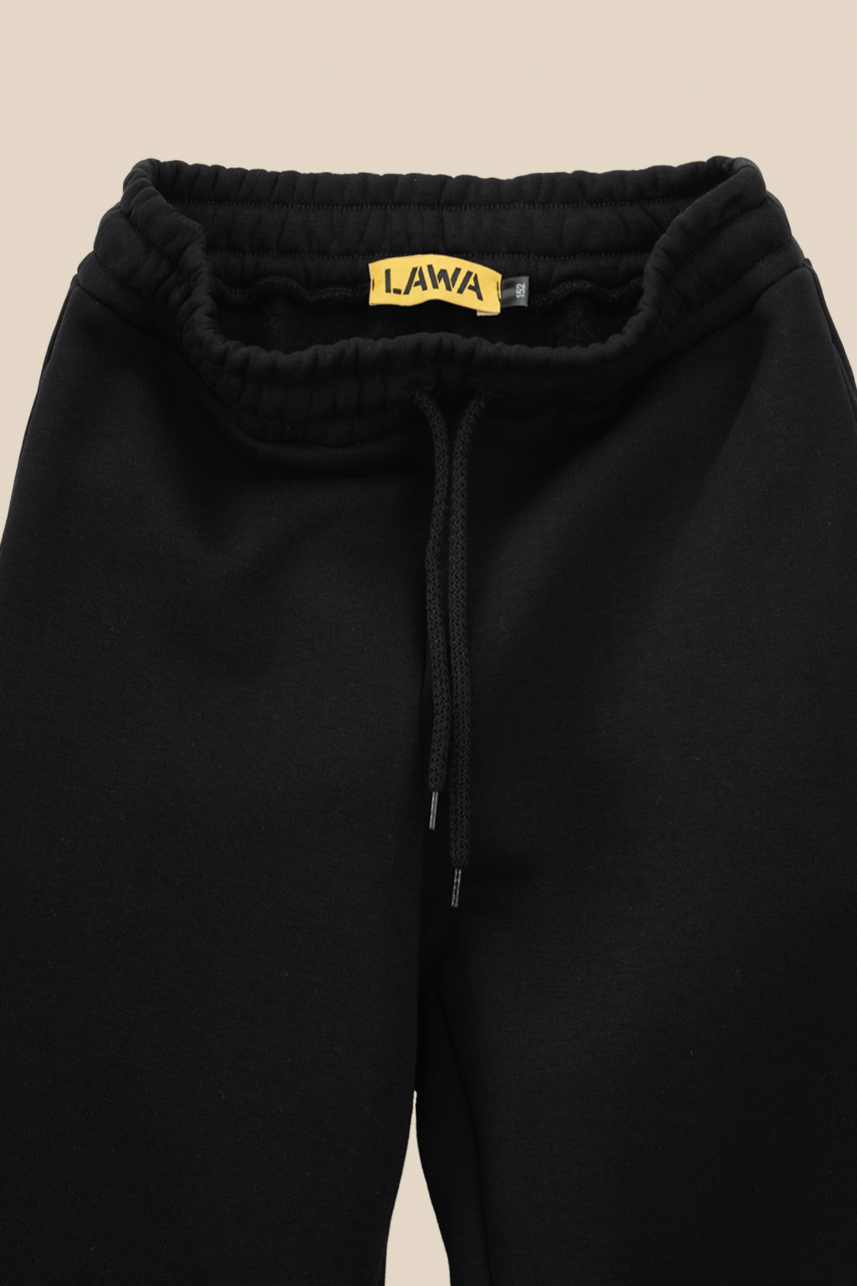 Спортивні штани однотонні для дівчинки LAWA GBC02315 140 см Чорний  Фото №6