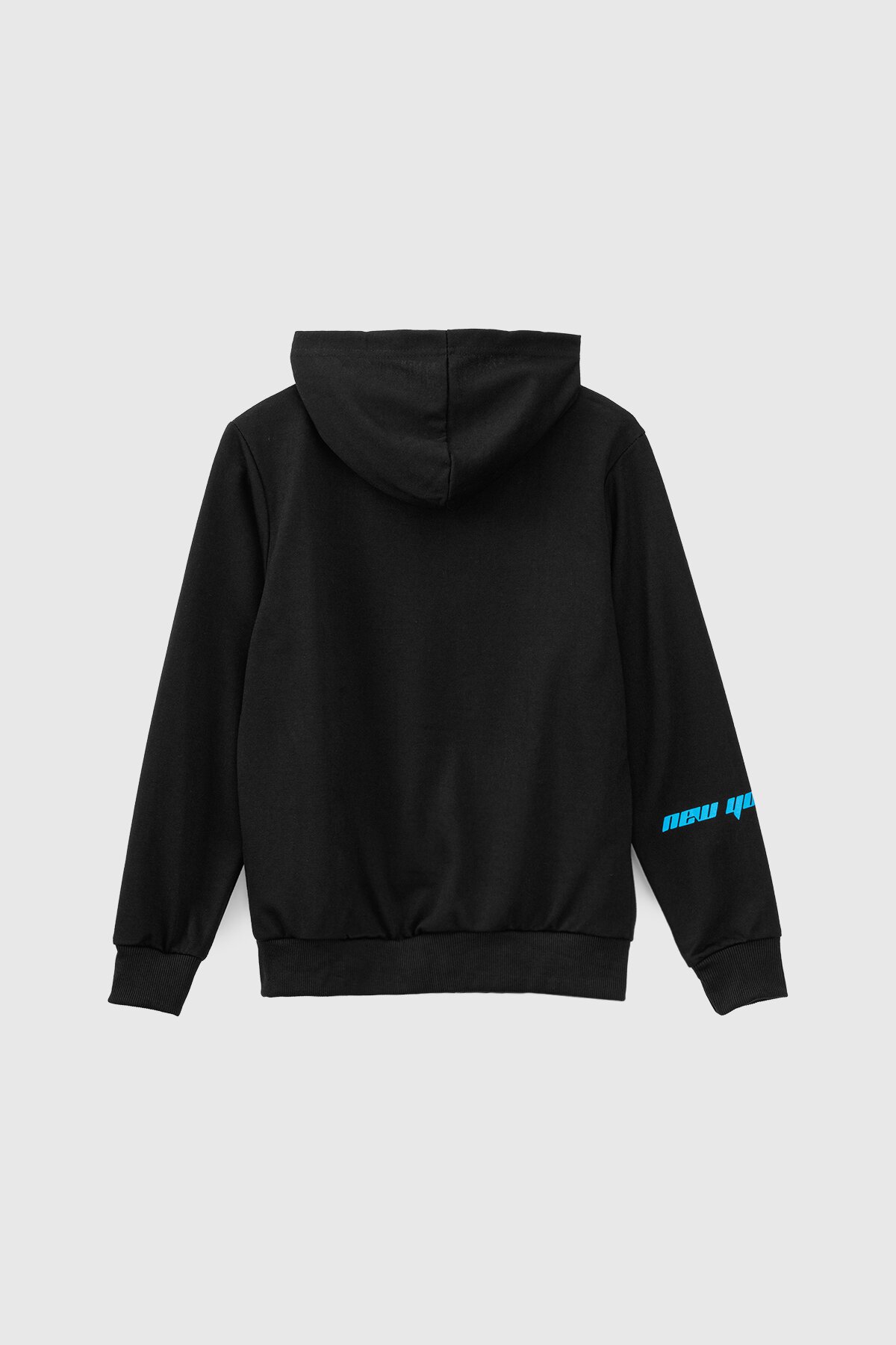 Спортивний костюм (кофта+штани) для хлопчика XHZ-0599 146 см Чорно-блакитний (2000990732996D)  Фото №11