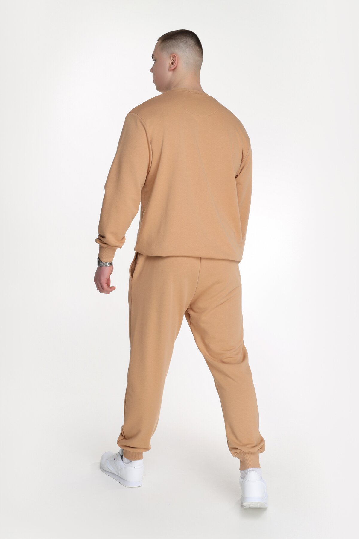 Спортивные штаны мужские Demos DMS008 baza 4XL Бежевый (2000989427698D)  Фото №5