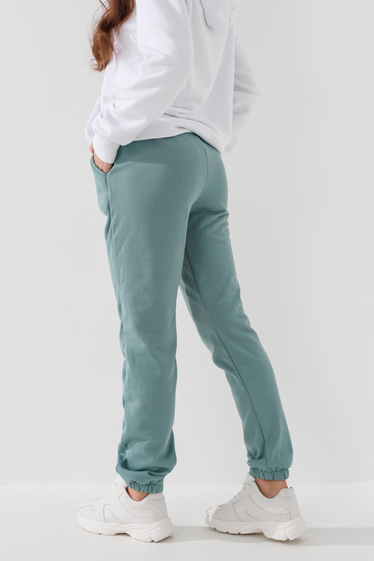 Спортивные штаны женские 24-602010 S/M Оливковый (2000990124906W)  Фото №1