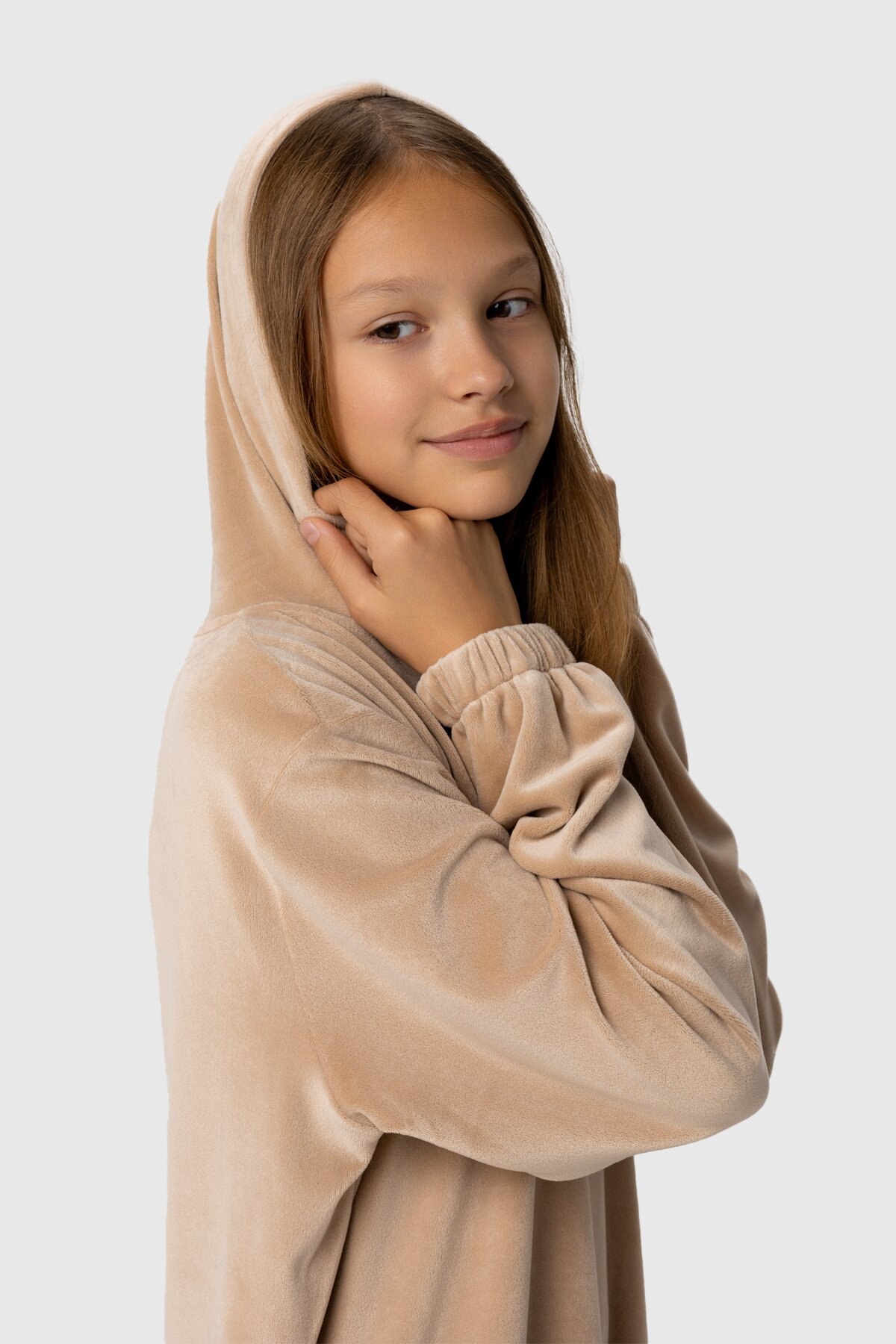 Спортивный костюм (кофта, штаны) для девочки MAGO T371 164 см Бежевый (2000989956730D)(SC)  Фото №2