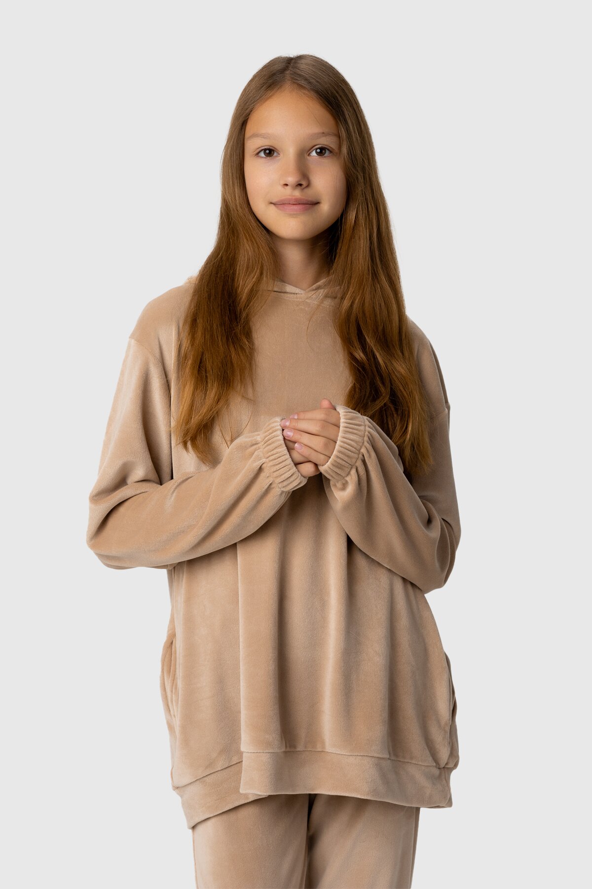 Спортивный костюм (кофта, штаны) для девочки MAGO T371 164 см Бежевый (2000989956730D)(SC)  Фото №4