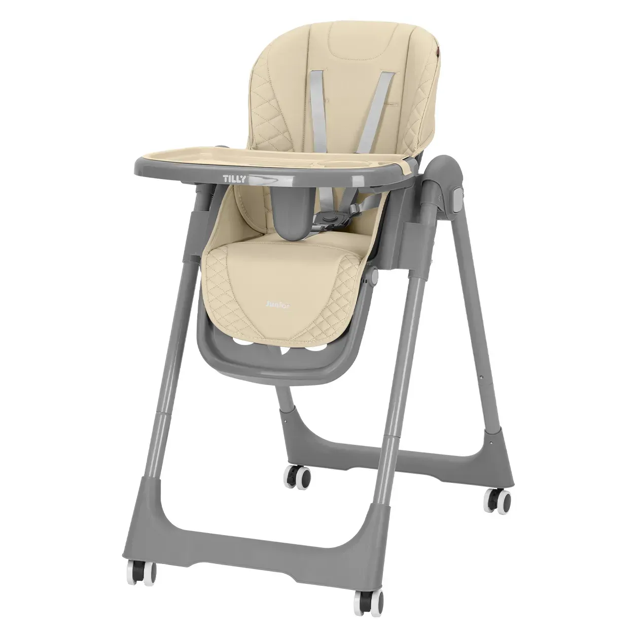 Стілець для годування Junior TILLY T-671 Beige Бежевий
