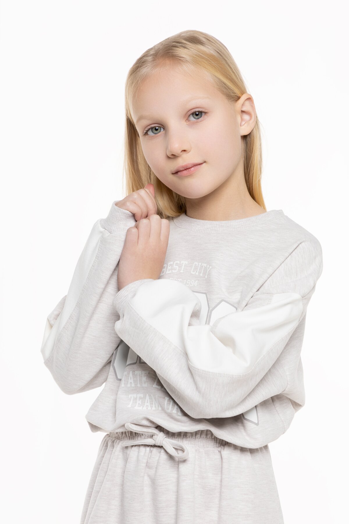 Сукня з принтом для дівчинки Pop Fashion 6925 134 см Бежевий (2000990158291D)  Фото №3