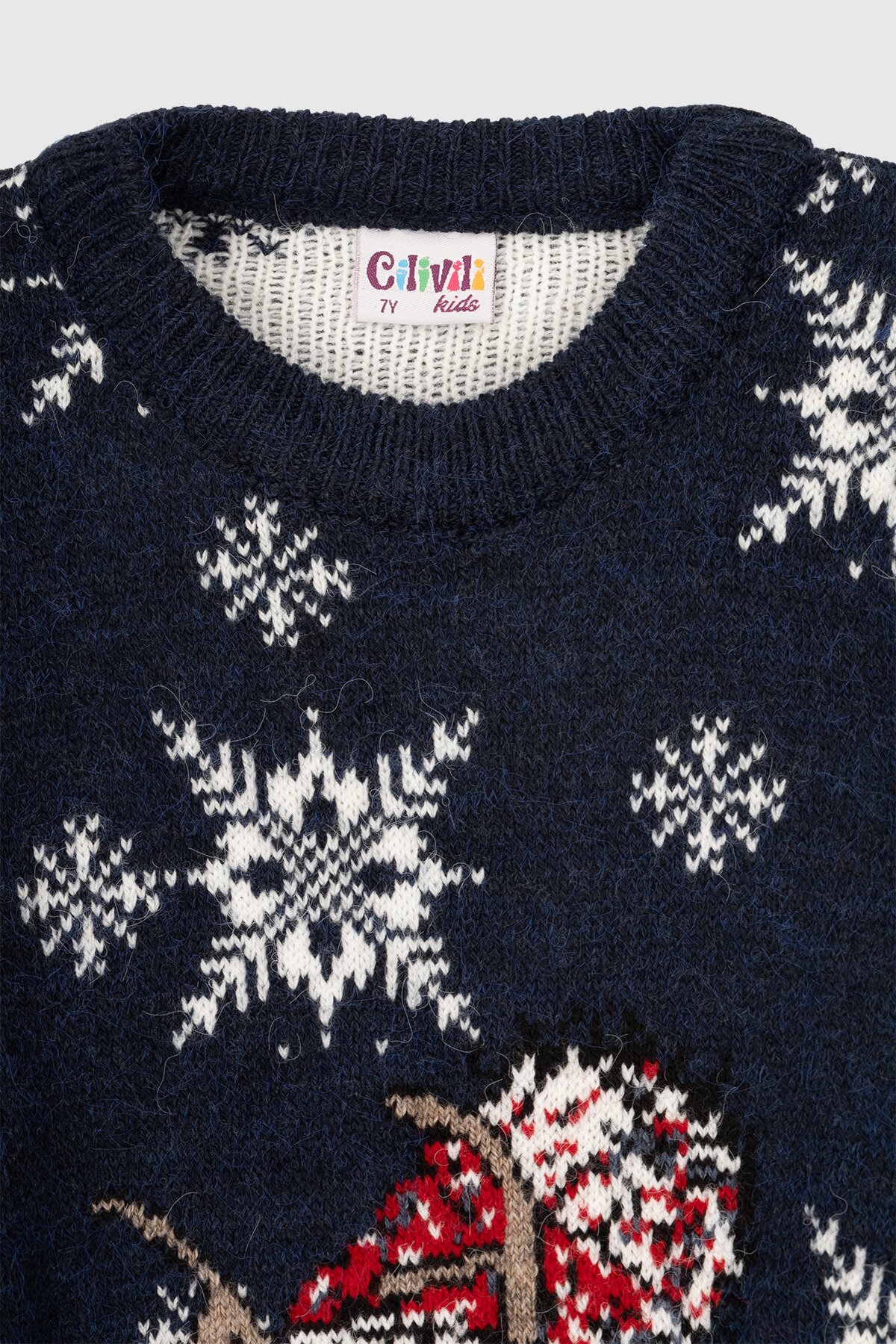 Светр дитячий Cilivili AC020-1 116 см Темно-синій (2000990164483W)(NY)(SN)  Фото №8