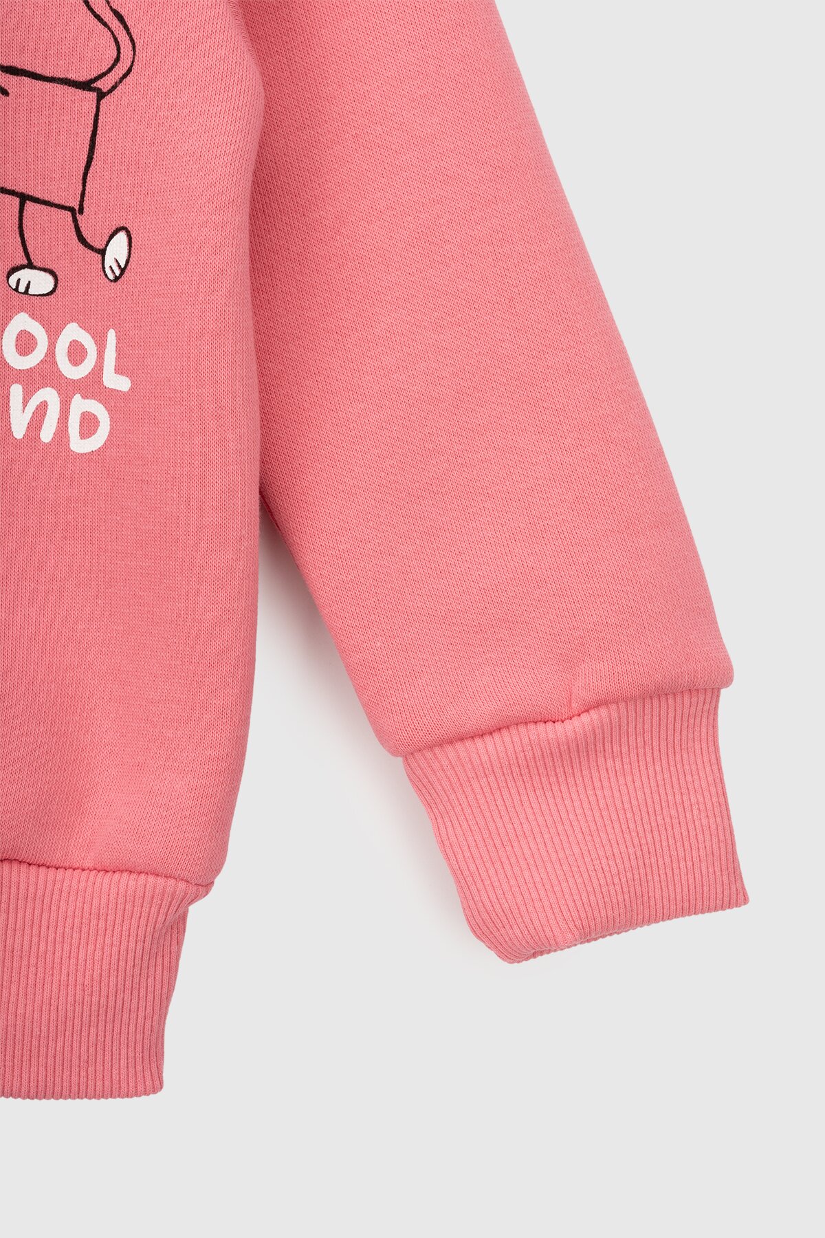 Свитшот с принтом для девочки First Kids 866 86 см Розовый (2000990132062W)  Фото №3