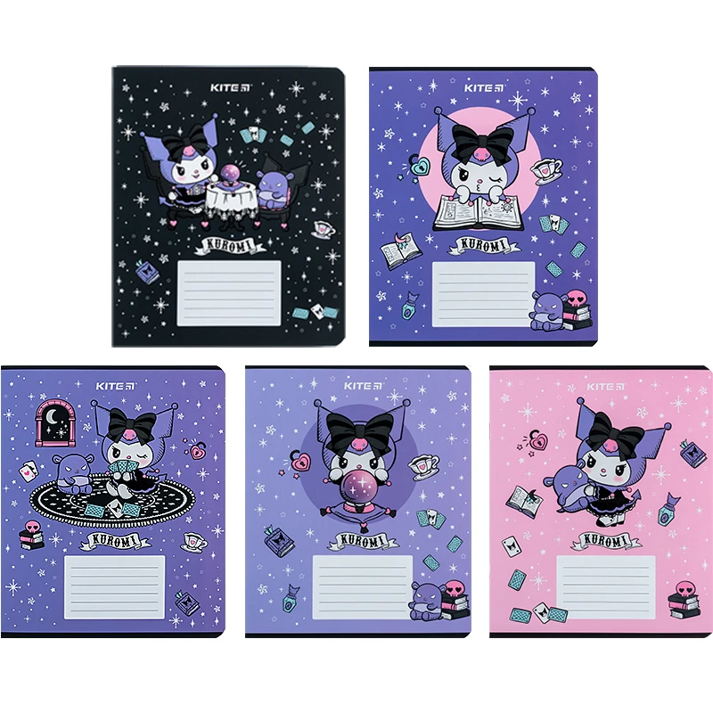 Зошит учнівський &quot;Kuromi&quot; Kite HK24-236 18 арк. (4063276212603)(SC)  Фото №1