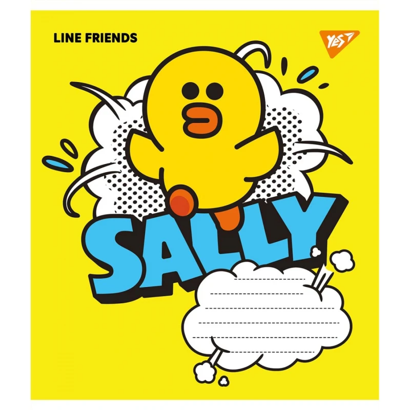 Зошит учнівський &quot;Line friends&quot; YES 766308 12 арк. (4823092274687)(SC)  Фото №1