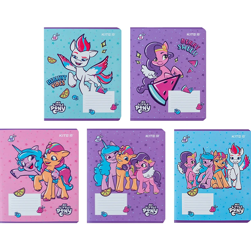 Тетрадь ученическая &quot;My Little Pony&quot; Kite LP24-232 12 л. (4063276212658)(SC)  Фото №1
