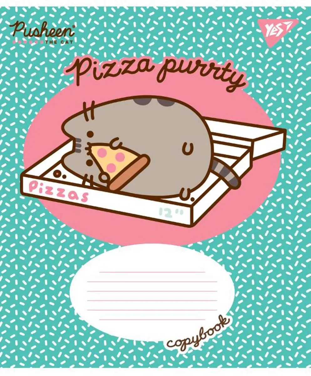 Тетрадь ученическая «Pusheen» YES 766311 12 л. (4823092274717)(SC)  Фото №3