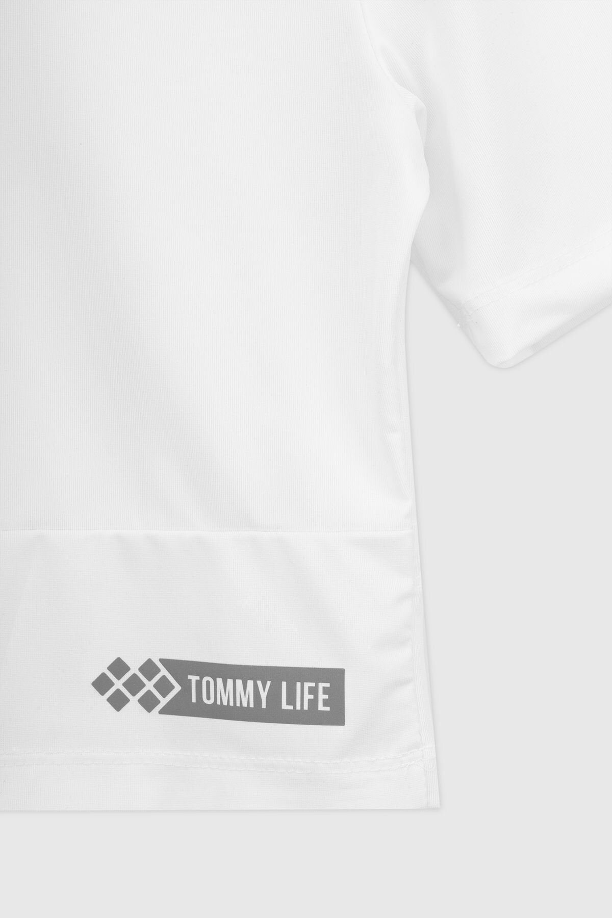 Топ фітнес однотонний жіночий Tommy life 97265 L Білий (2000989973225A)  Фото №10