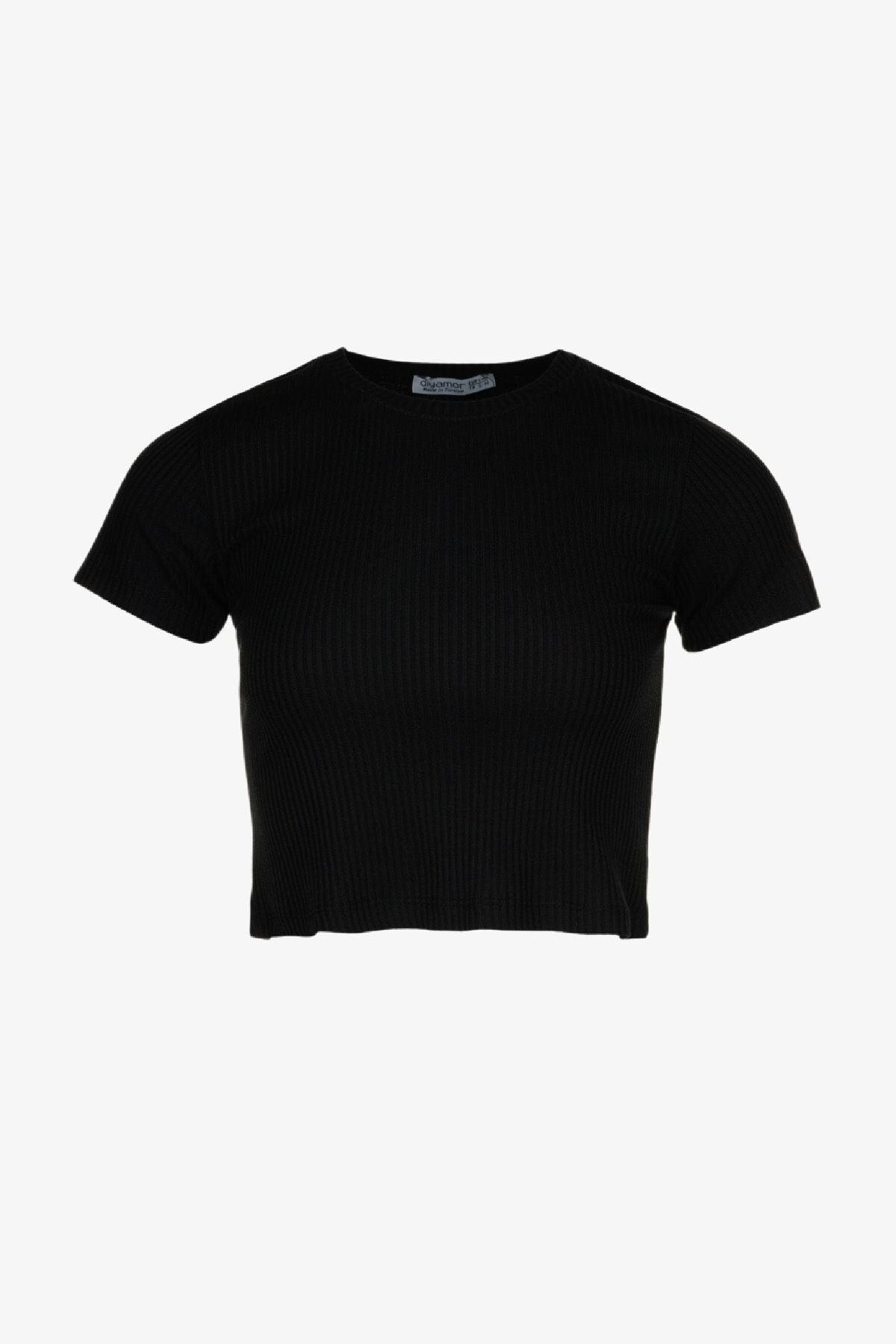 Топ однотонный женский 80677-1 L/XL Черный  Фото №0