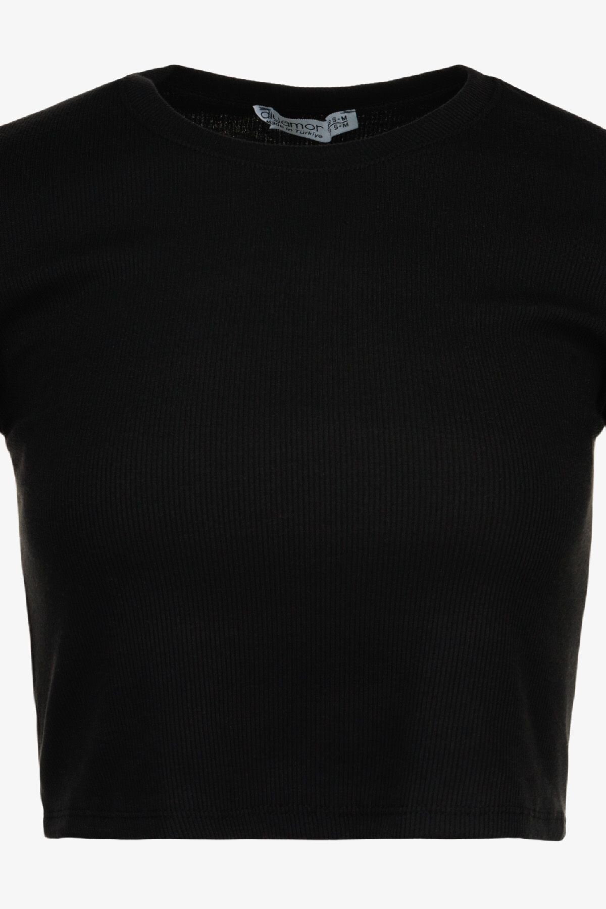 Топ однотонний жіночий  80677 L/XL Чорний  Фото №7