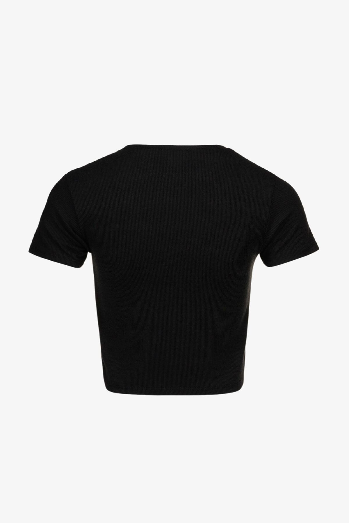 Топ однотонний жіночий  80677 L/XL Чорний  Фото №8