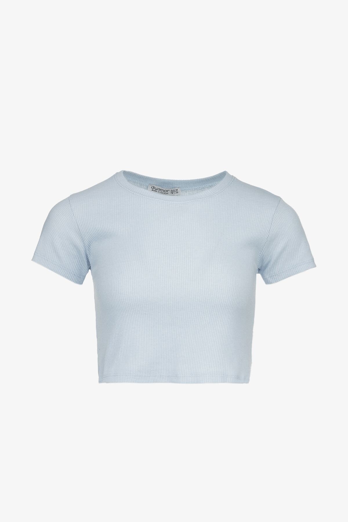 Топ однотонный женский 80677 L/XL Светло-голубой  Фото №0