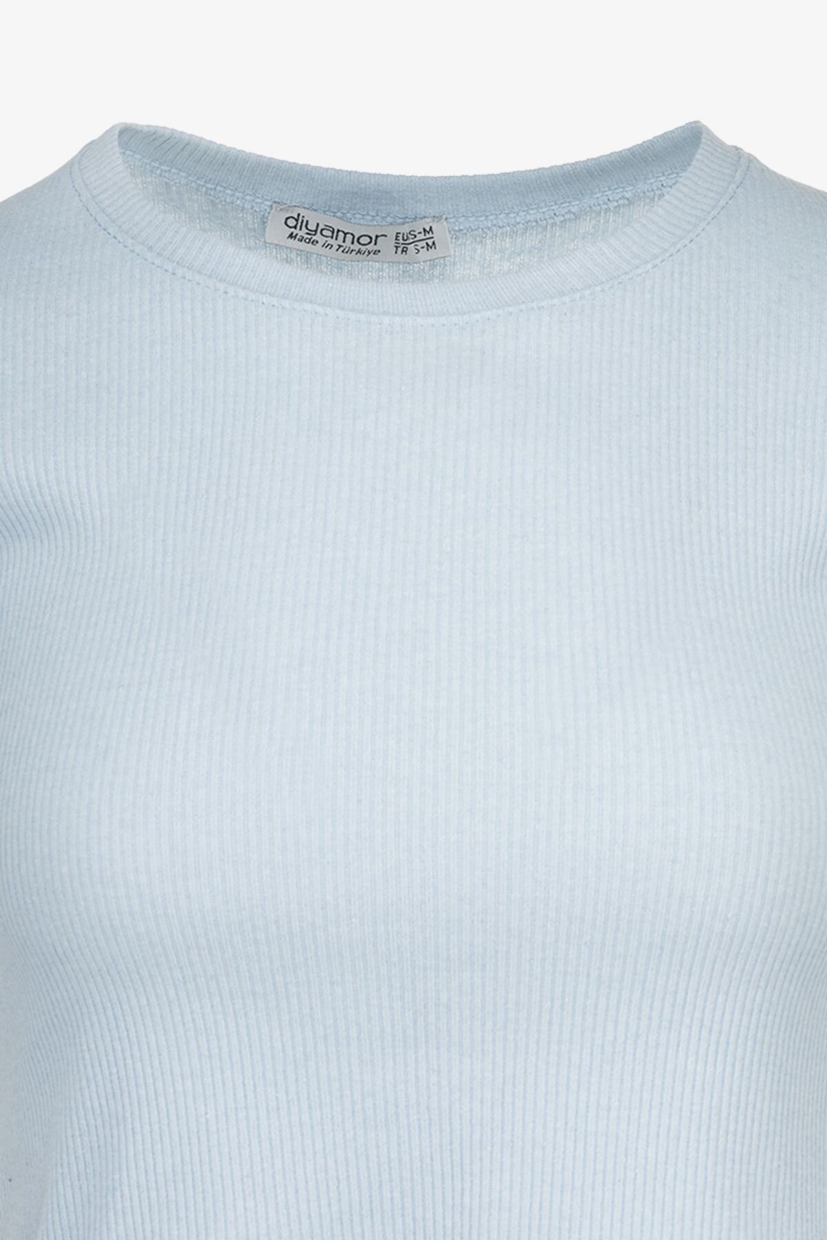 Топ однотонный женский 80677 L/XL Светло-голубой  Фото №1