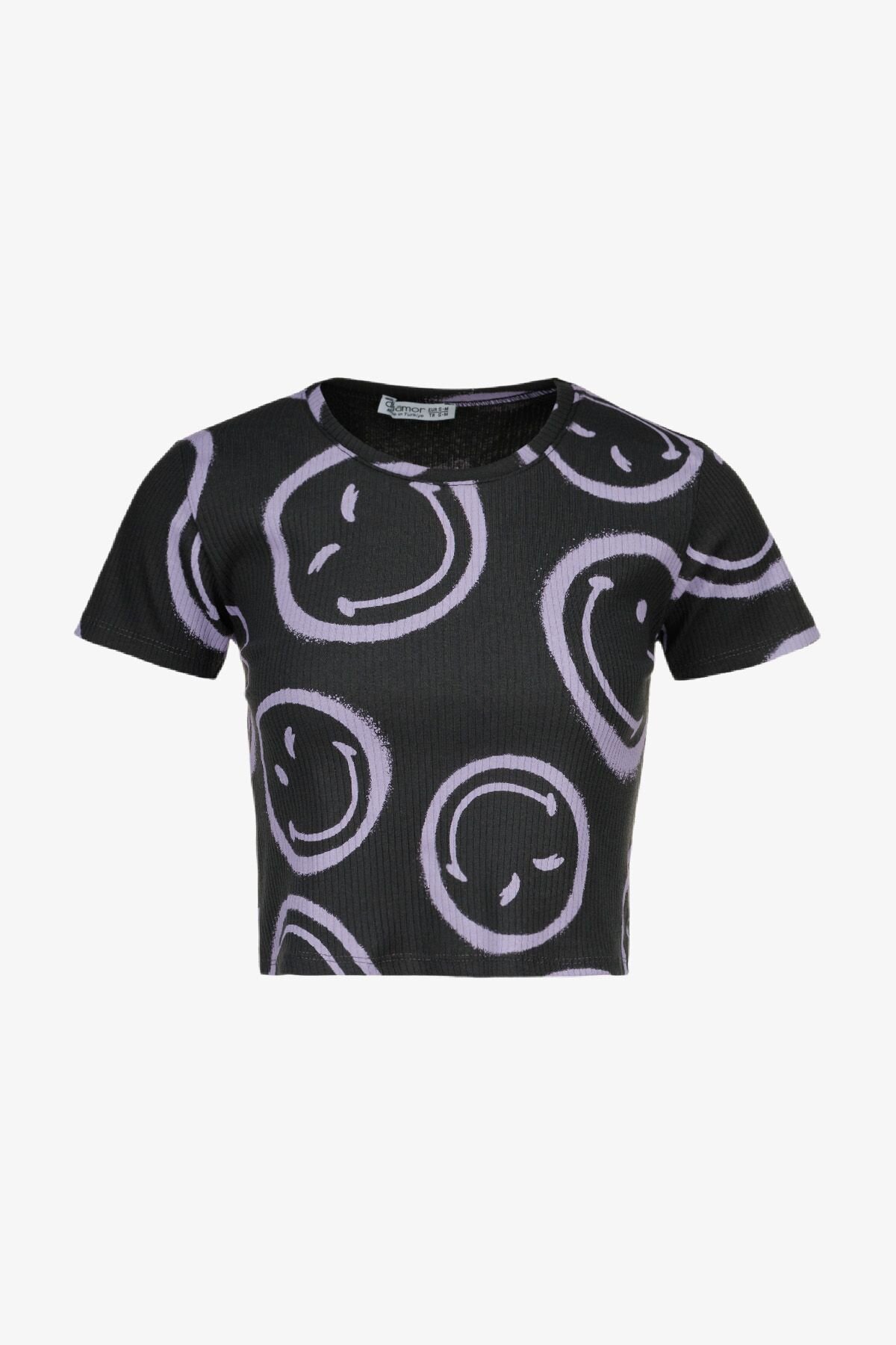 Топ однотонний жіночий  80677 L/XL Темно-сірий  Фото №6