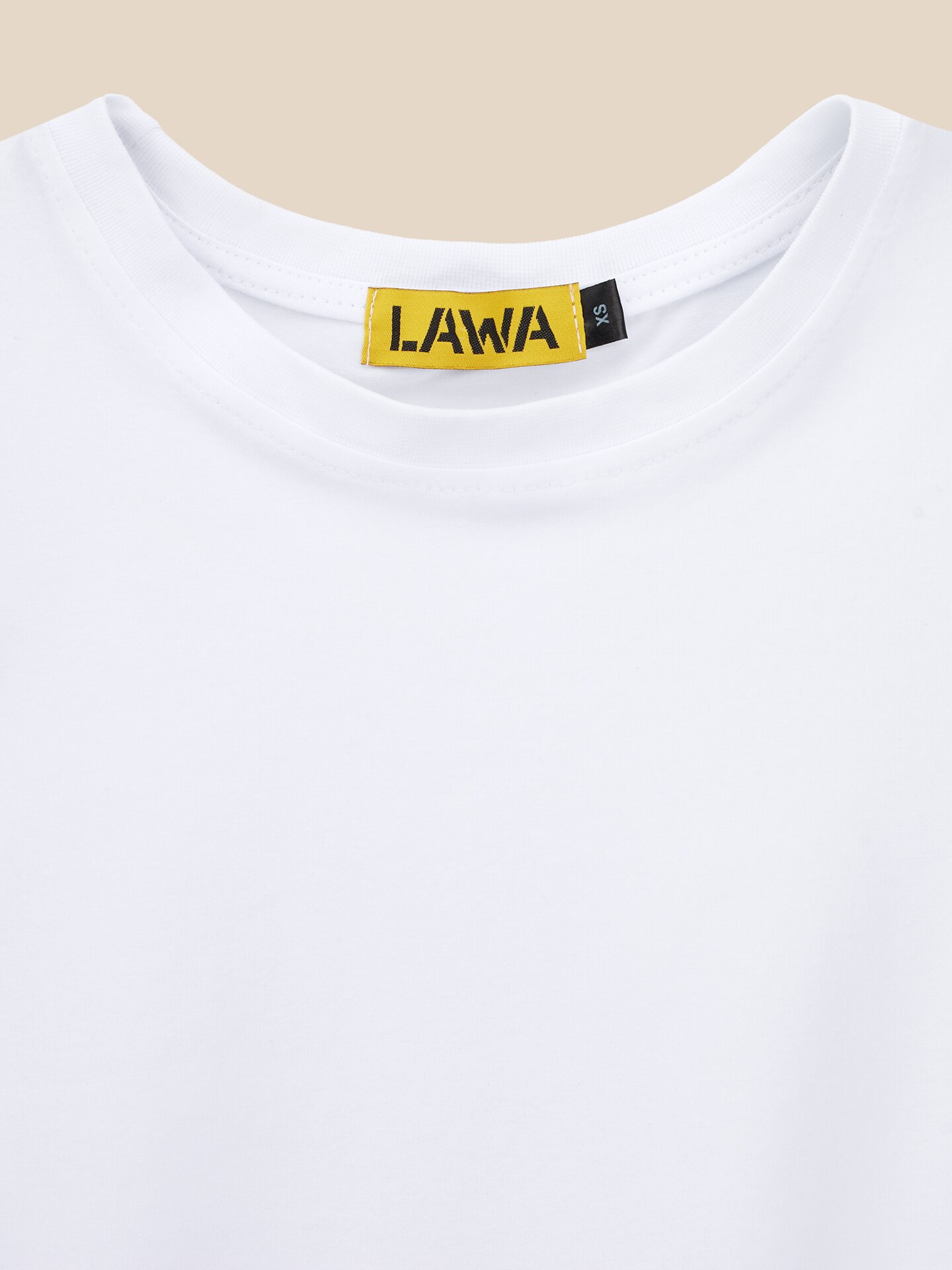 Купити Топ однотонний жіночий LAWA WTC02497 XS Білий Артикул: 2000999633928 Фото повноекранне №6