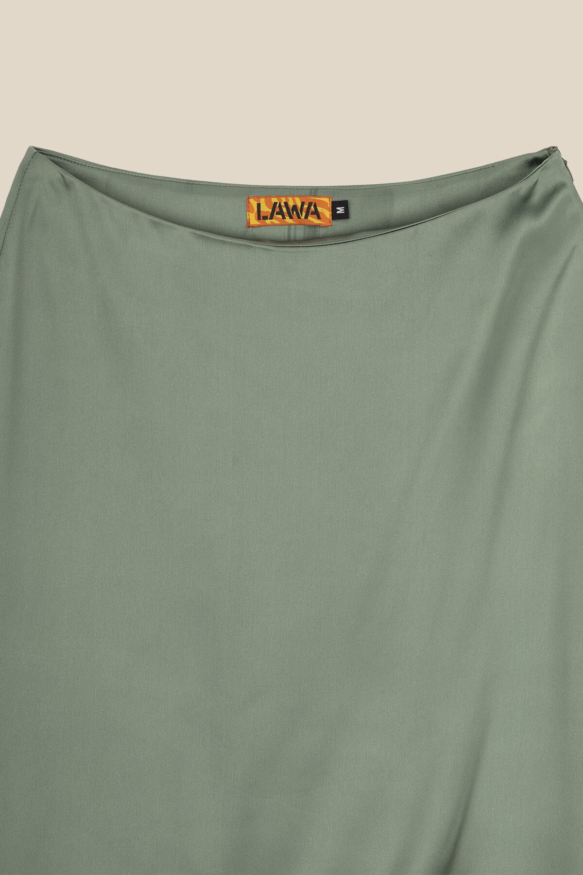 Юбка однотонная женская LAWA WTC02359 L Оливковый  Фото №7
