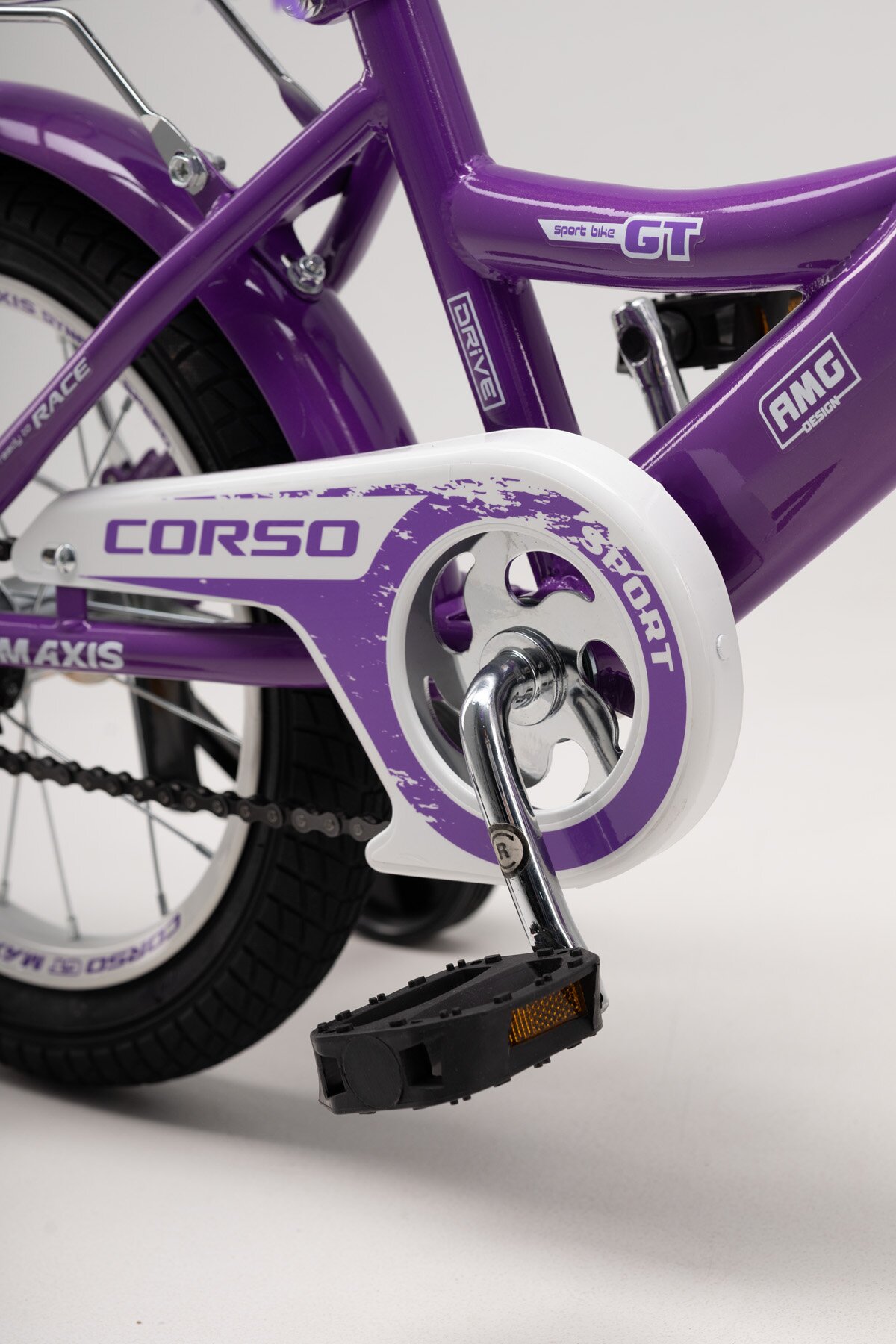 Велосипед дитячий &quot;CORSO&quot; MAXIS CL-14560 14&quot; Фіолетовий  Фото №6