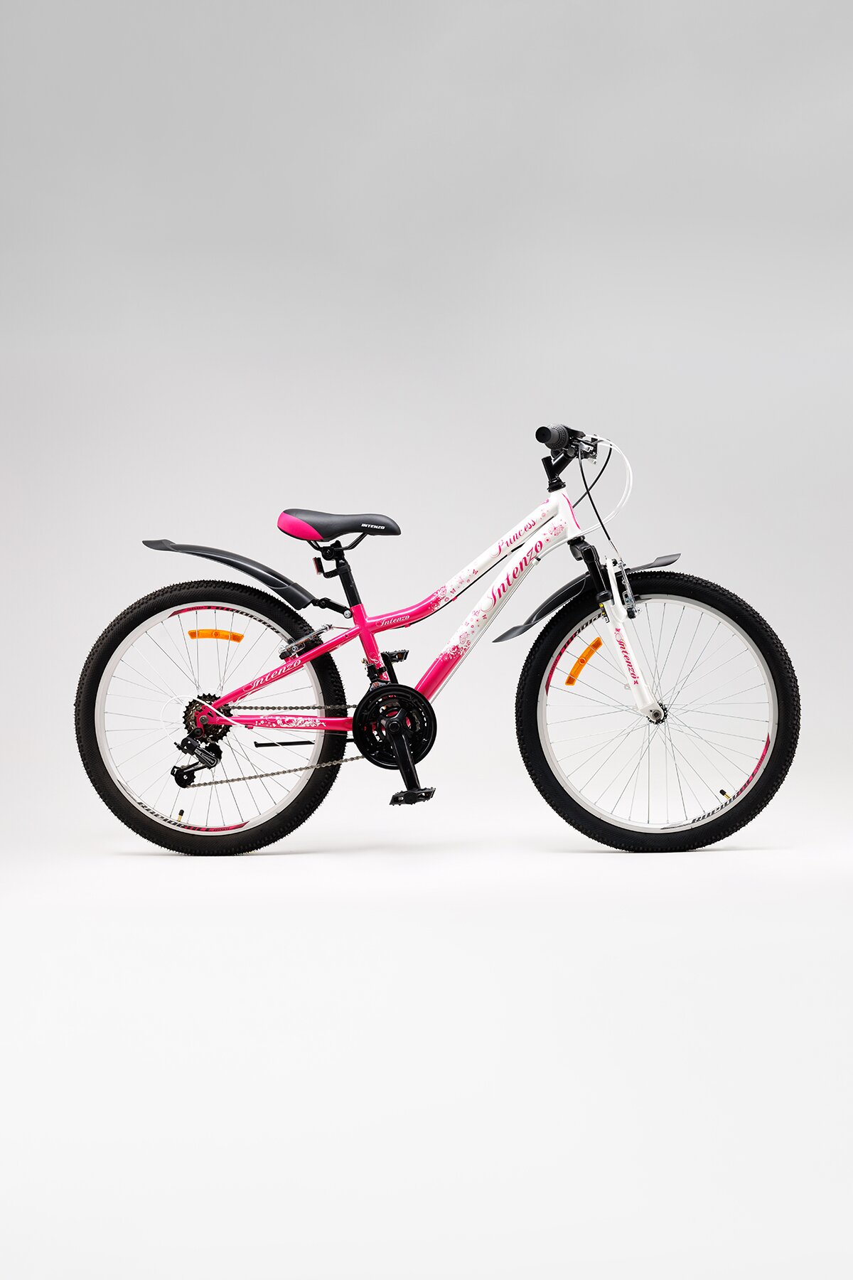 Велосипед SPELLI PRINCESS V-brake 24» Бело-розовый  Фото №1