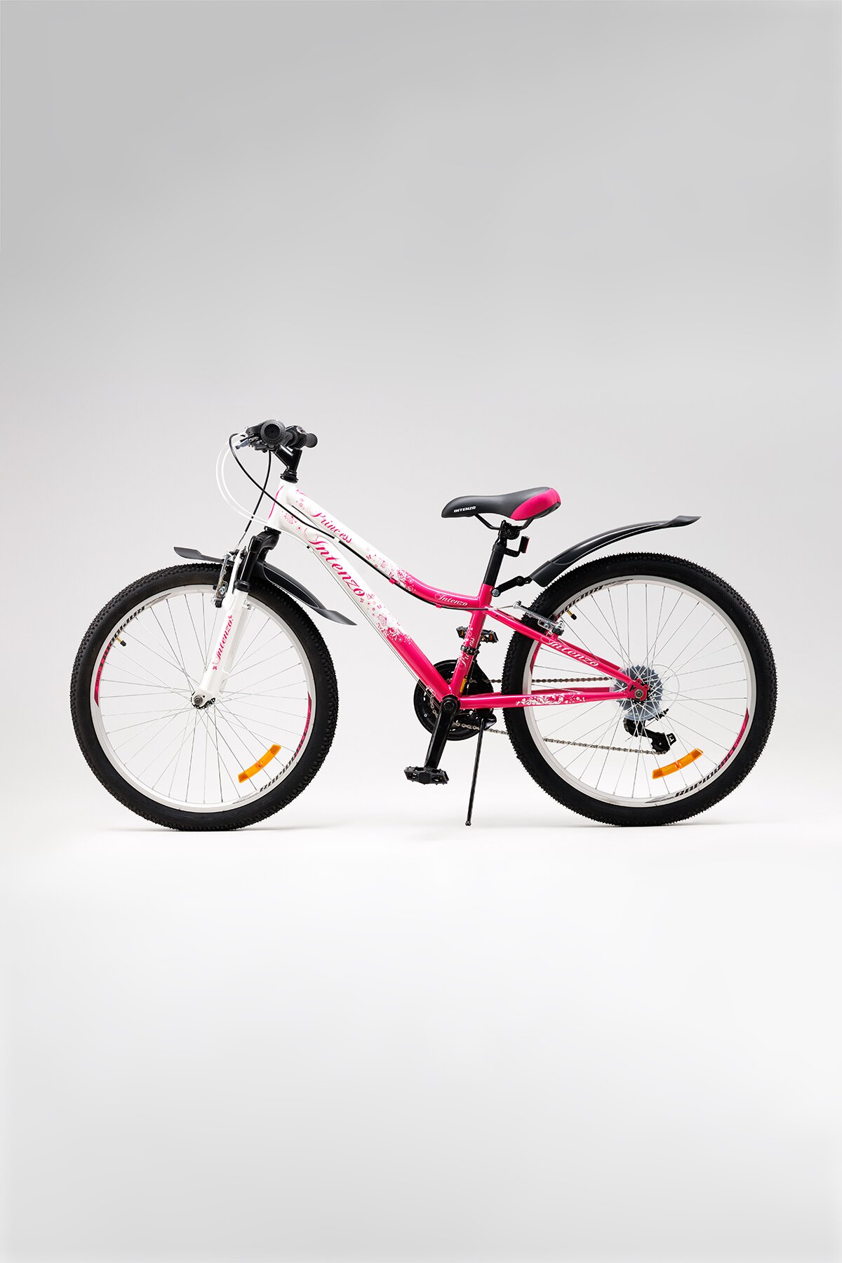 Велосипед SPELLI PRINCESS V-brake 24» Бело-розовый  Фото №3