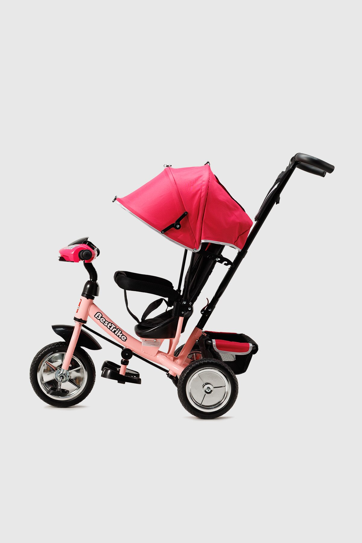 Велосипед 3-х колісний з капором Best Trike 6588/63-768 10&#039;&#039; Червоний (6989151361038)  Фото №2