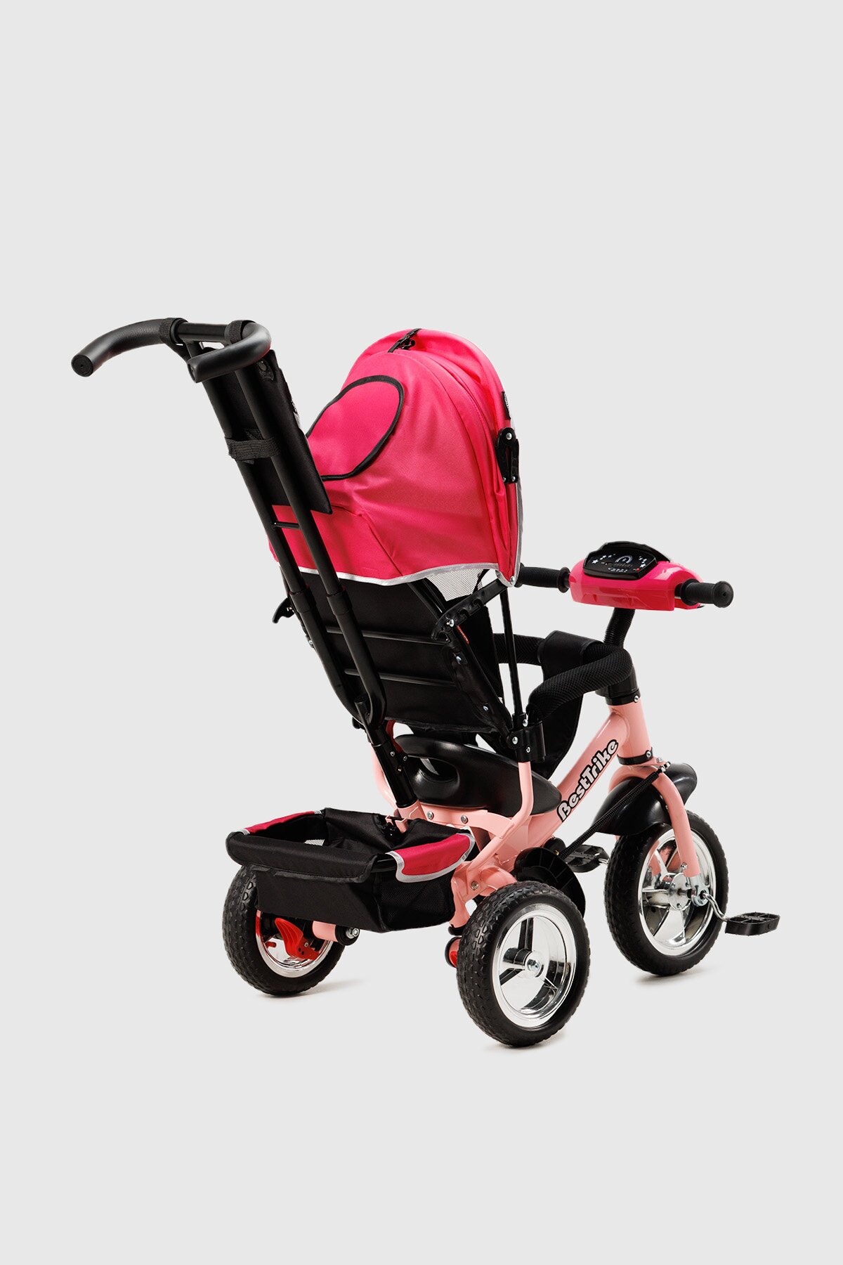 Велосипед 3-х колісний з капором Best Trike 6588/63-768 10&#039;&#039; Червоний (6989151361038)  Фото №4