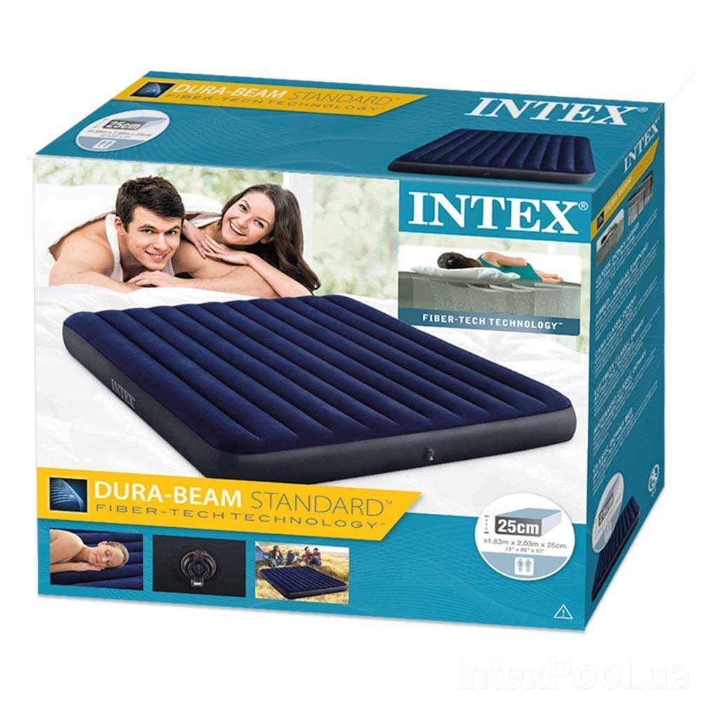 Велюр матрац двохмісний Intex  Фото №2